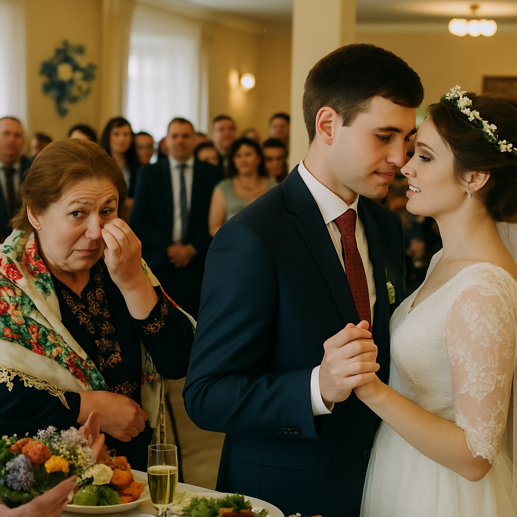 “На весіллі сина Людмилу Петрівну душили сльози. І це було не сльози радості.