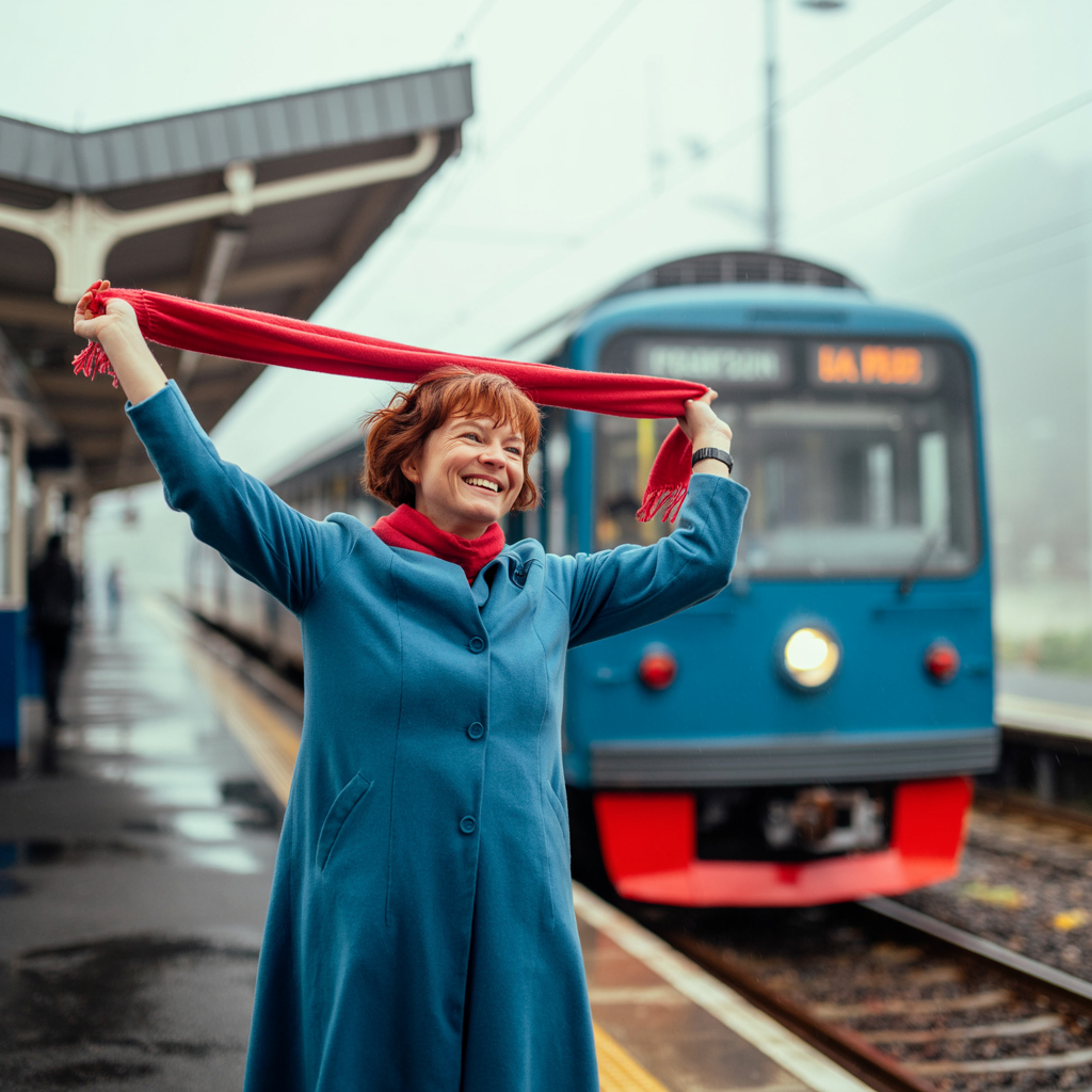 Усі ці роки він нічого не міг згадати. Єдина картина, що залишилася в його пам’яті — перон вокзалу й обличчя жінки, яка махає йому червоною хусткою. Він не пам’ятає ні її імені, ні обставин. Але він пам’ятає дату. І щороку, в цей день, він бере відпустку і їде до Львова