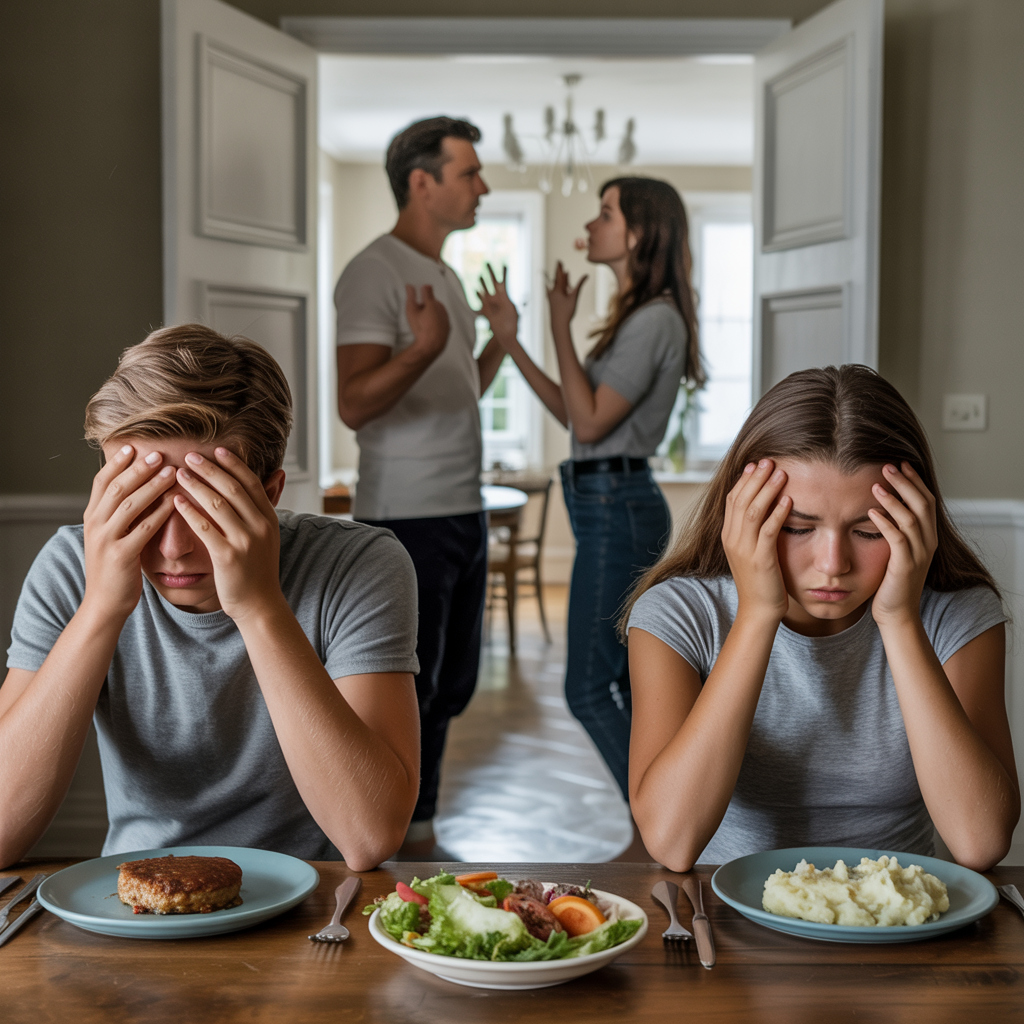 – Що відбувається, дружино? Що з дітьми? А з тобою? Ти мене розлюбила? Таня вирішила промовчати, нехай ще подумає над своєю поведінкою. А в Андрія скінчився терпець. – Якщо так, то я тебе не тримаю! Мати ти нікудишня, дітей не виховуєш. Я їх перевиховаю, вони як шовкові будуть. А то вигадали – батькові не відповідають!