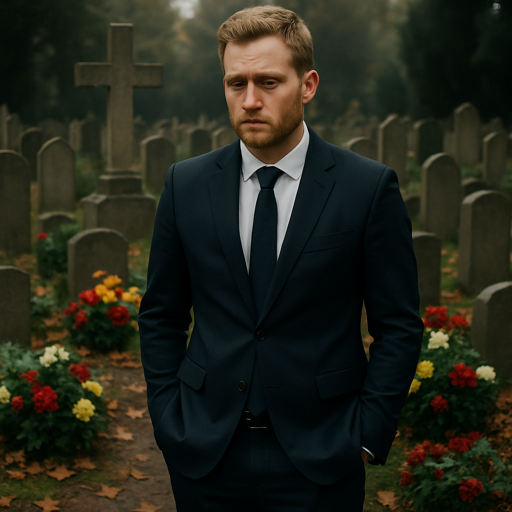 Після зради дружини та друзів чоловік, що розбагатів, повернувся до рідного міста. Біля могили мами він завмер від несподіванки