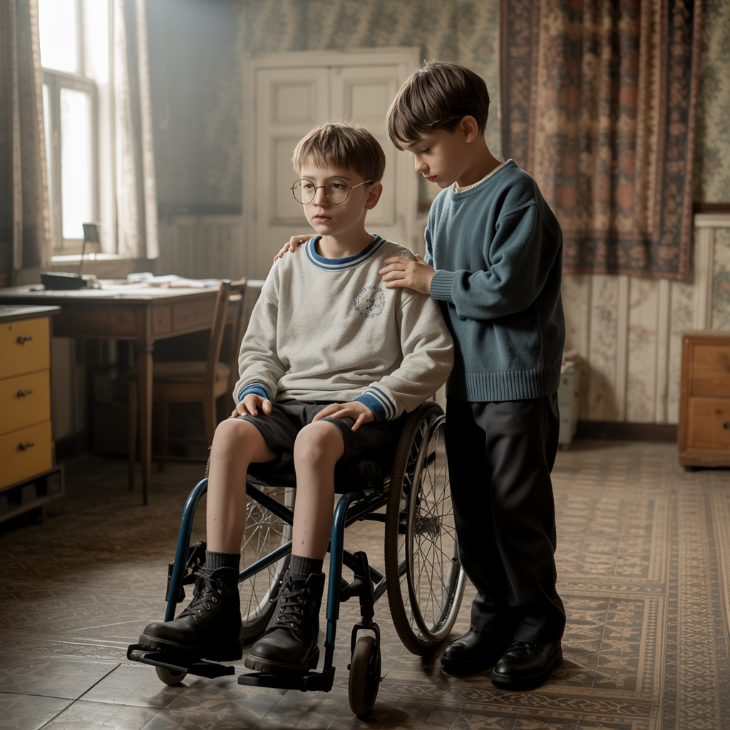 Дмитро народився, коли мені було п’ять. Батько пішов від нас, коли мені виповнилося п’ятнадцять, а брату — десять. Так просто і буденно пішов, що серце замерзало.