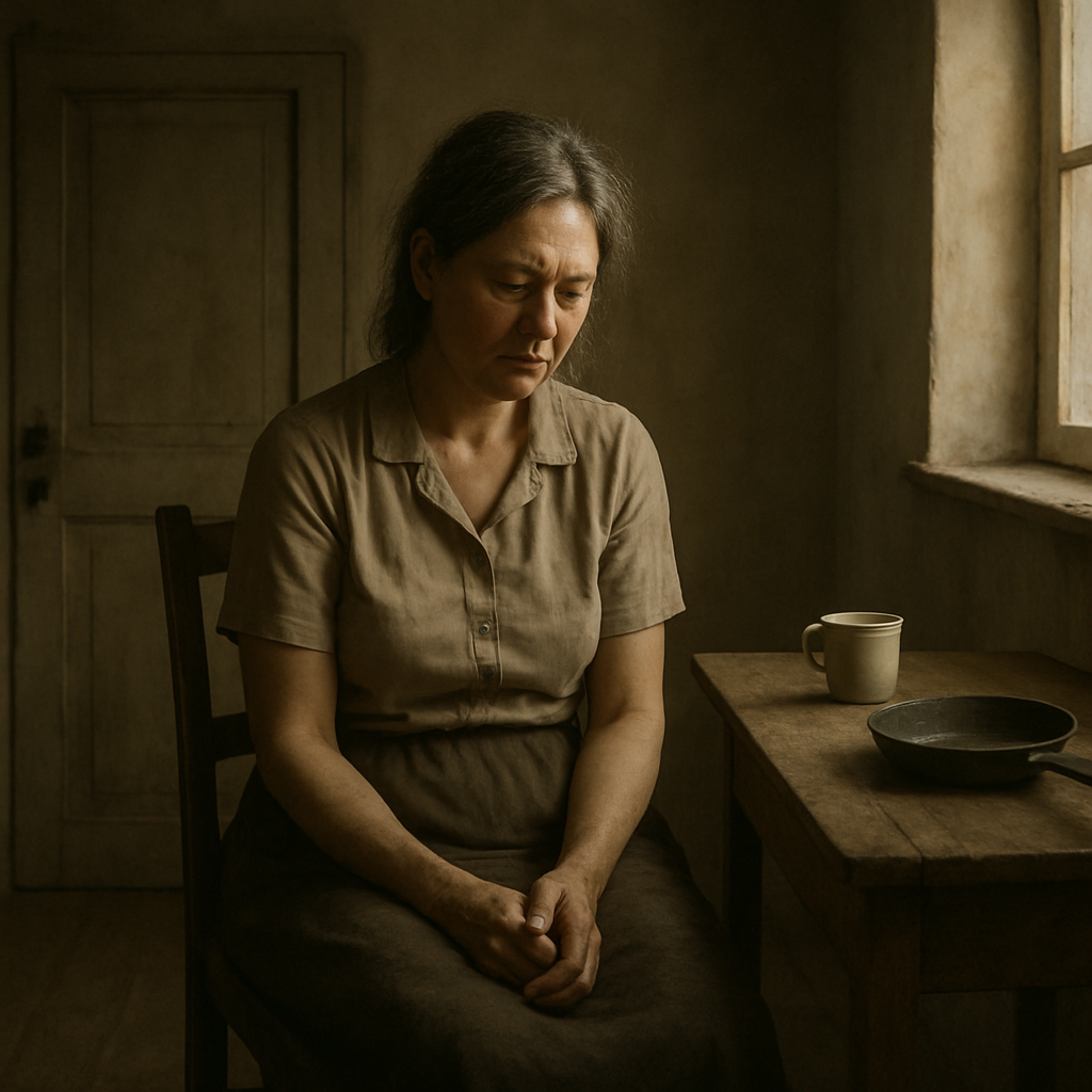 По-твоєму, я товста? А я й думаю, що це ти раптом стежити за собою став. Джинси собі купив, шкіряну куртку, бейсболку. Голову поголив для маскування лисини. Для кого так стараєшся? Вже точно не для мене. Товста я. Що є з ким порівнювати?