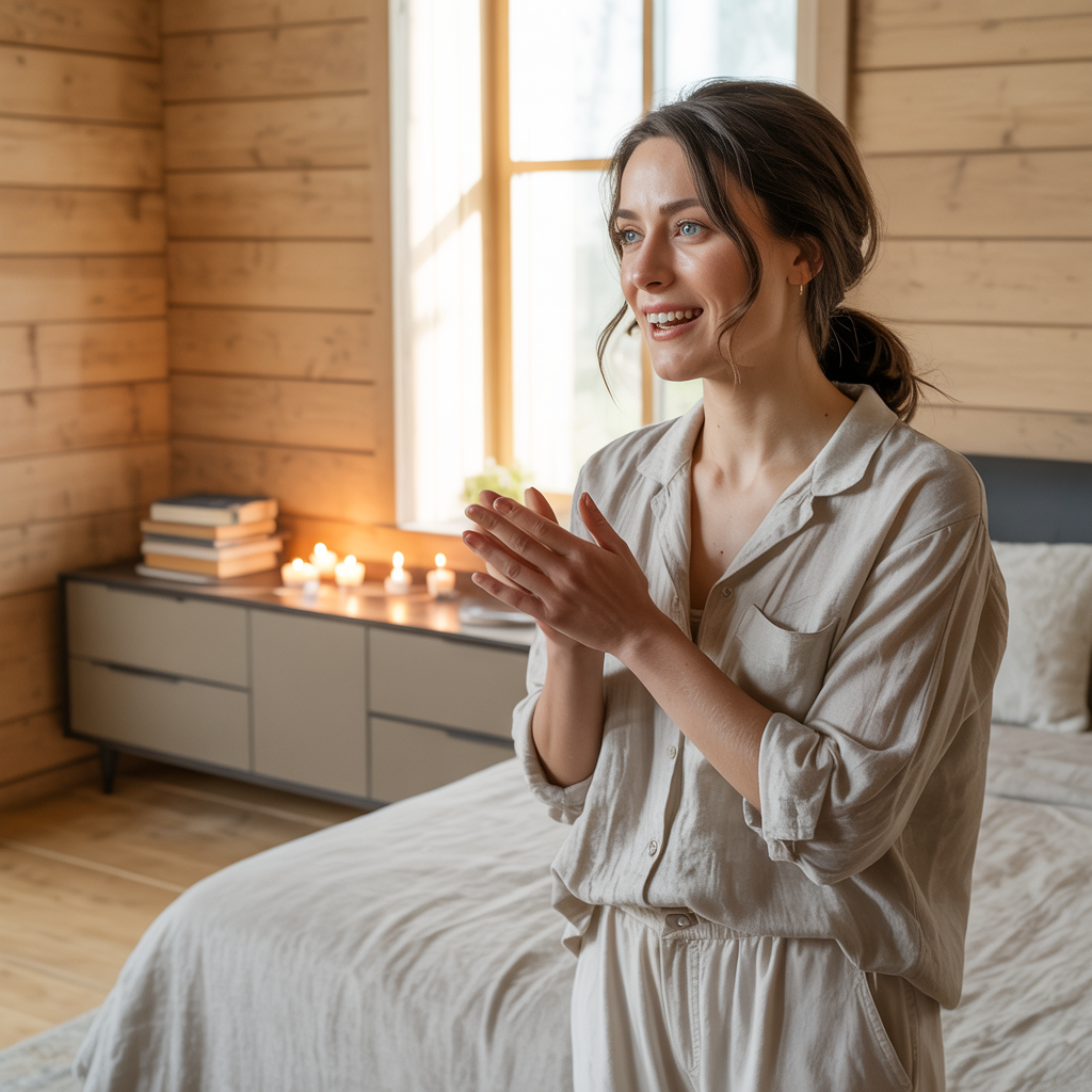 – І це все?! – здивовано вигукнула вона. – Та що ти, кохана! – радісно відповів Семен. – Яке там усе! Це тільки початок! Тут посуд і постільна білизна. А тут книжки, свічки. Про всяк випадок. Раптом світла не буде. Ще мило і пральний порошок. Коли всі речі було перенесено, Семен і Олеся стали їх розбирати і розкладати по місцях. При цьому вони звірялися зі списком. Коли все розклали і перевірили, настала ніч. Пора було лягати спати. – Важкий сьогодні день був, – промовив Семен, засинаючи. – Якби ти знала, скільки мені довелося винести всього. Адже поки я речі збирав свої, Ірина постійно поруч була, – фантазував Семен