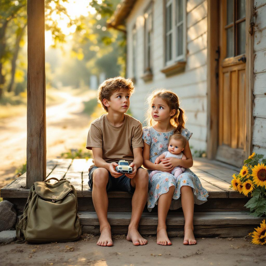 Наш з Марійкою батько поїхав кудись на заробітки, і зник, коли я навчався у п’ятому класі, а сестра – у першому. Точніше, тоді він зник із кінцями. А раніше просто їхав і зникав на кілька місяців