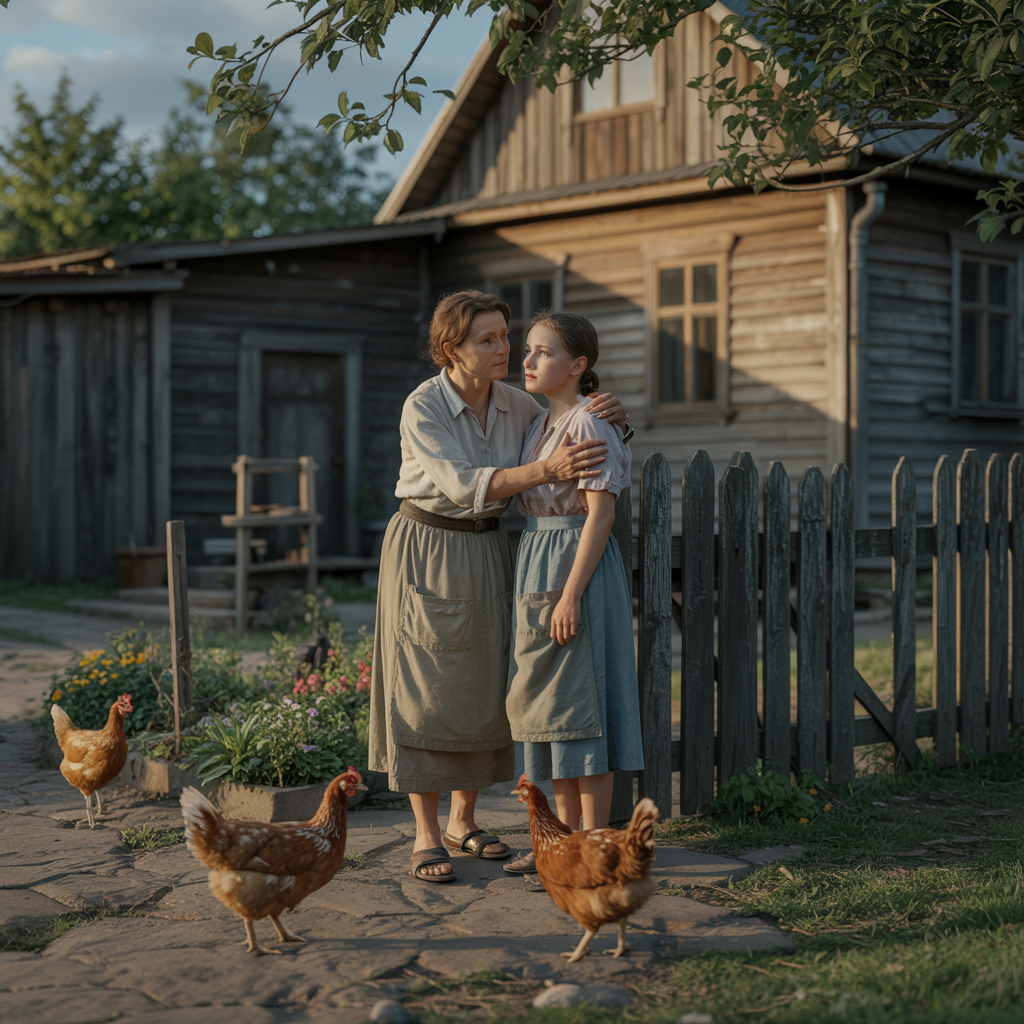 – Ну, тримайтеся там, – сказала одна з тіток. – Ми б допомогли, але ви самі розумієте, час зараз непростий…