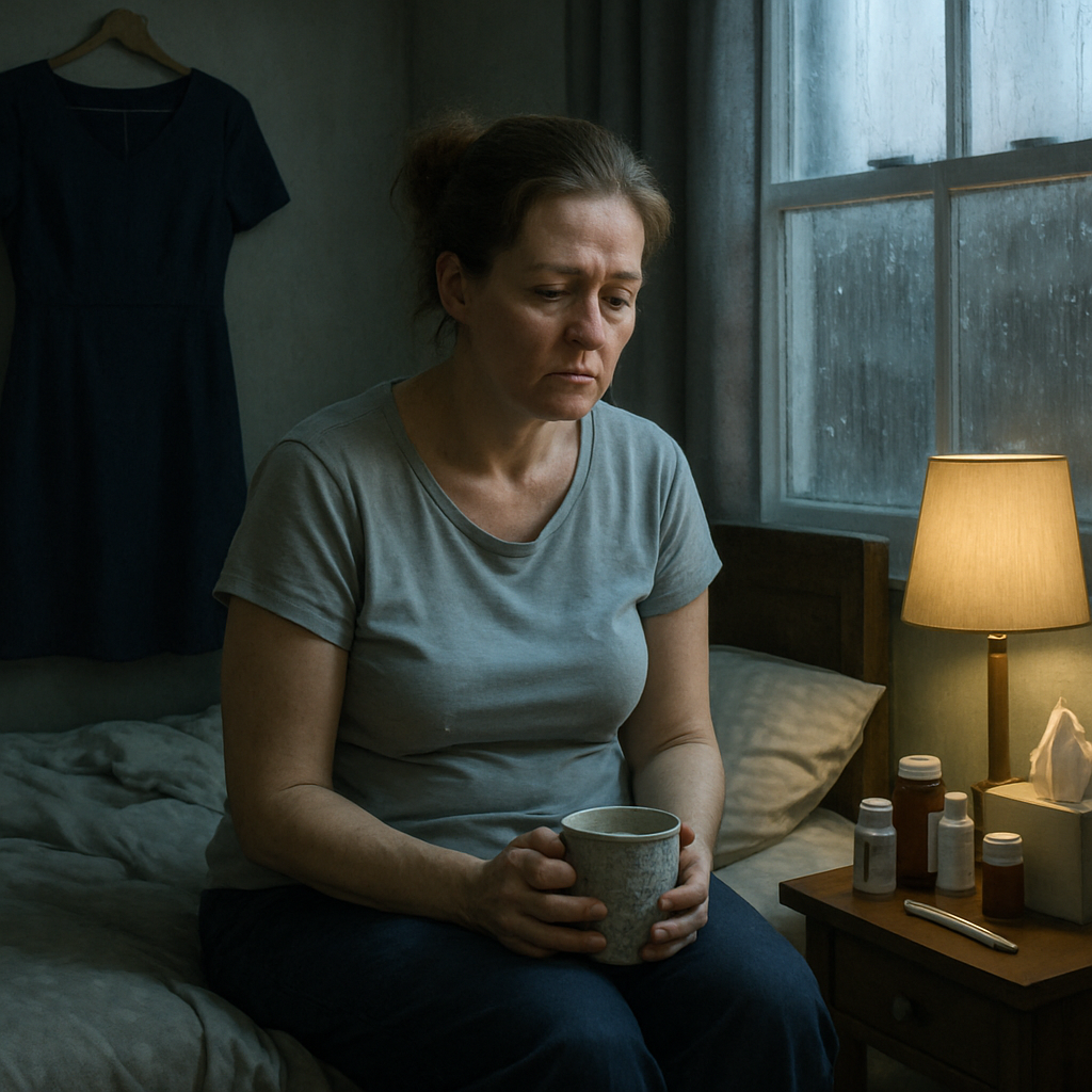 В свій п’ятдесятирічний ювілей Марина занедужала, й святкування скасували.