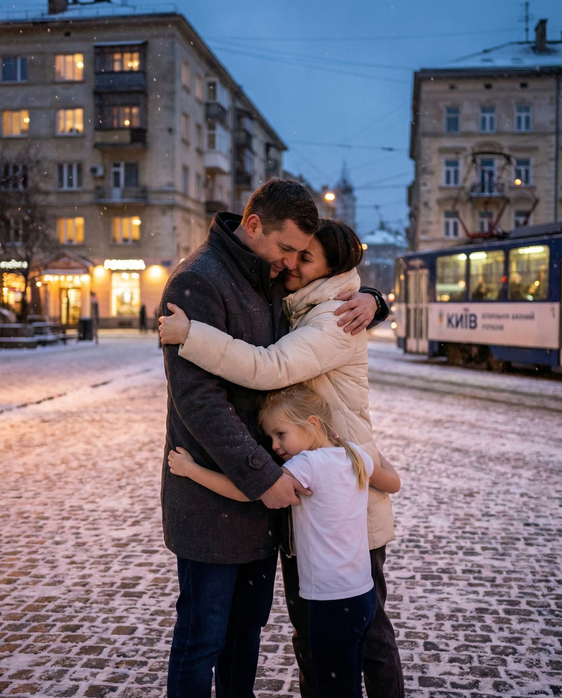 “– Ти, тату, більше до нас не приходь! А то коли ти йдеш, мама завжди плакати починає. І плаче аж до ранку