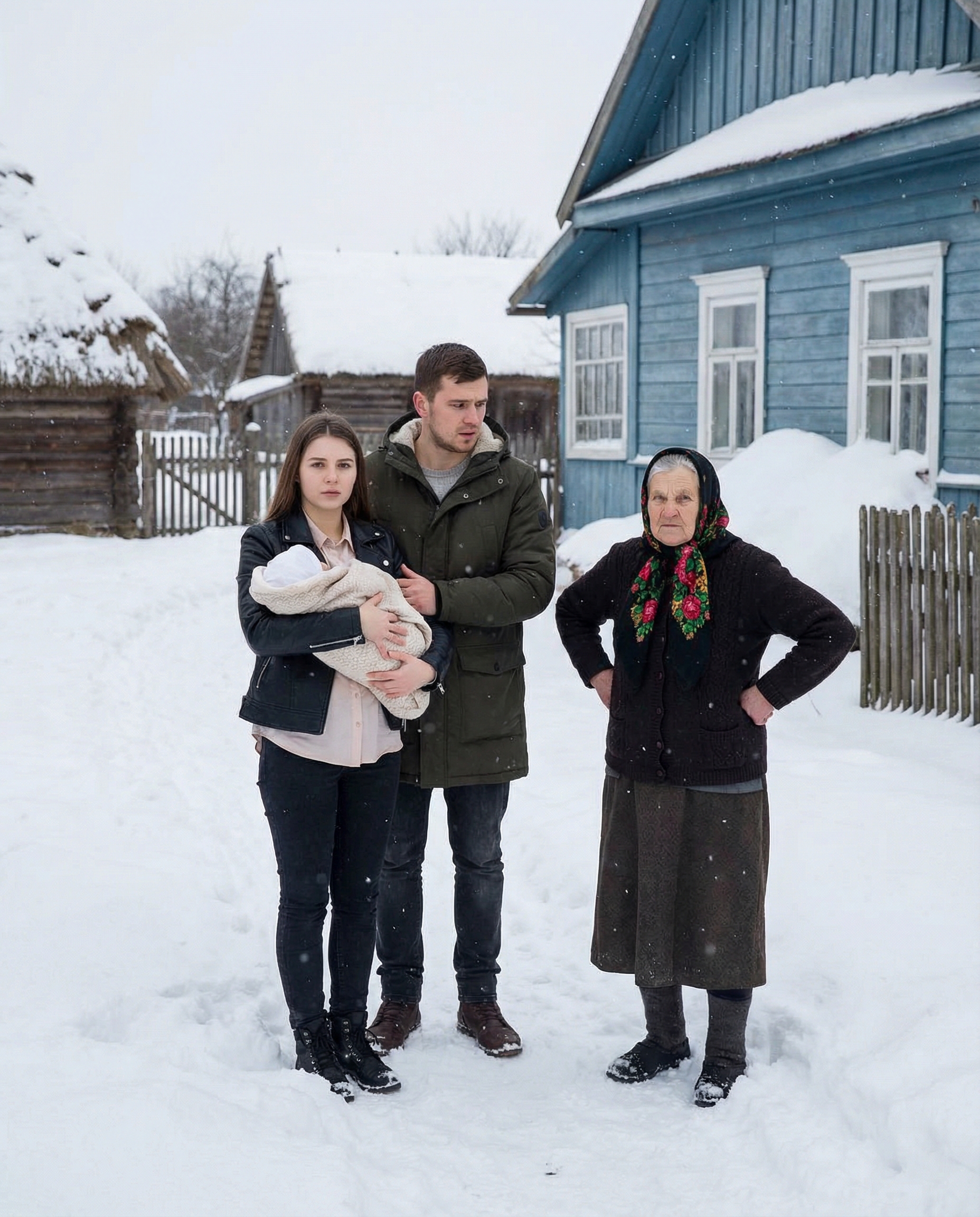 “– Чому у всіх, як у людей? А в мене? Чоловіка немає, у дочки теж. Хоч би так і лишилося. Так ні – вона поїхала в місто, на вокзал, привезе мені на шию нового зятя, який щойно з місць не дуже віддалених