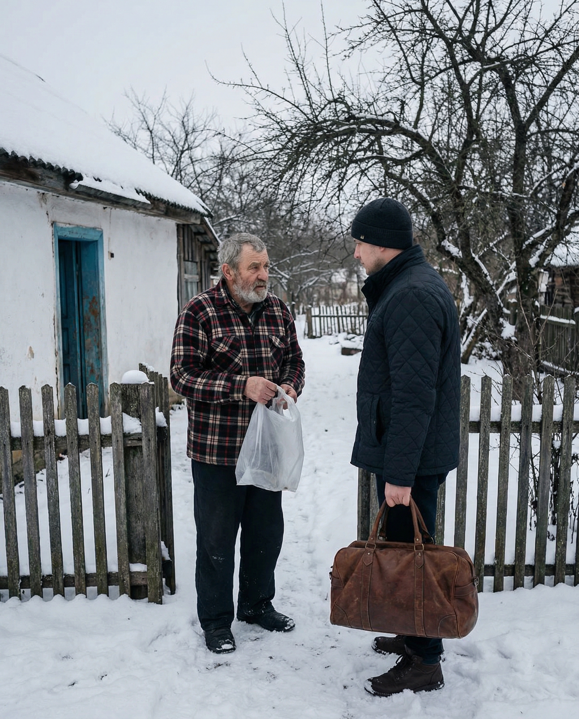 “– З’явився, на кого не чекали! – Вигукнув Дмитро Петрович. – Так можеш назад провалювати! – Тату, ти чого? – Здивувався Андрій. – Я двадцять років удома не був, а тут така зустріч! – Була б моя воля, я б тебе ременем зустрів! – Дмитро Петрович схопився за пояс. – А нічого! Ми зараз це виправимо!