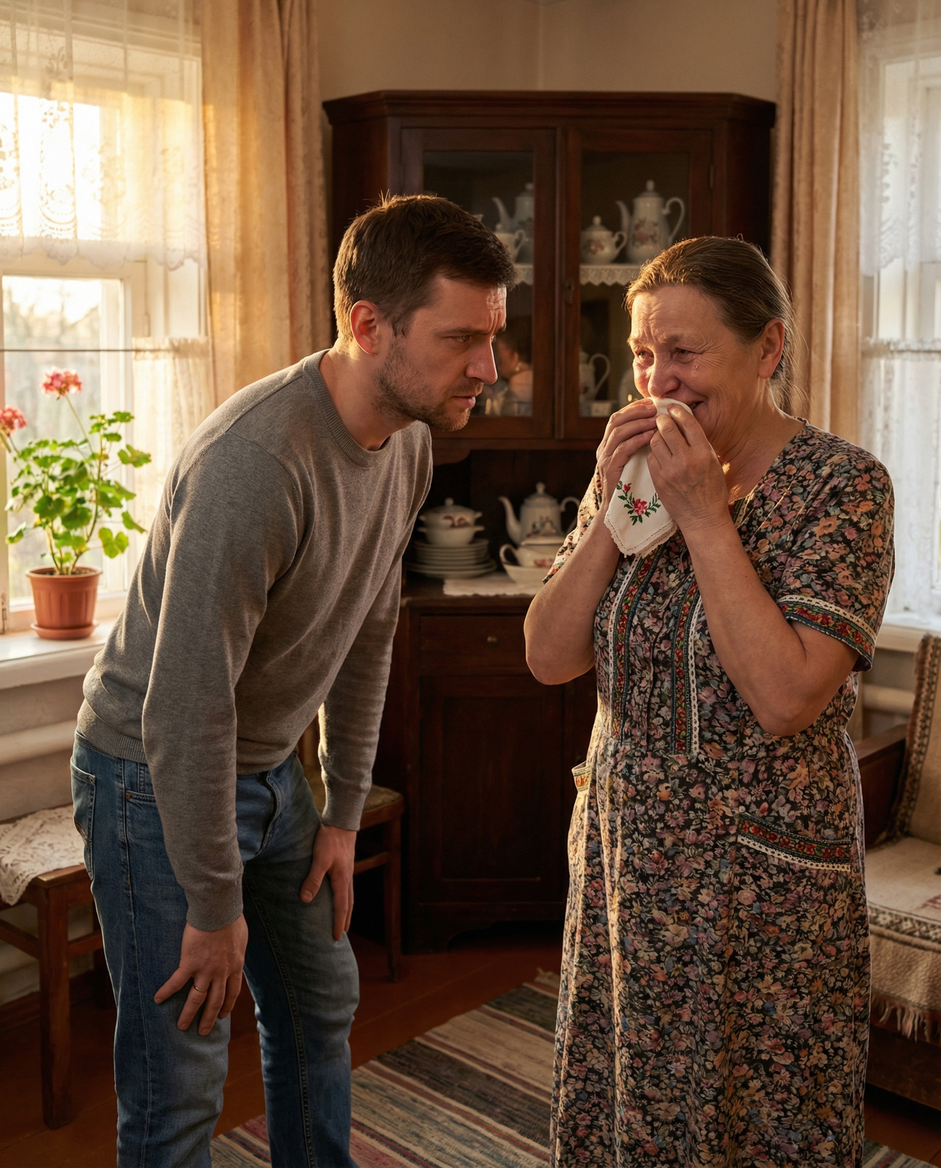 — Боліли вони сильно, ні їсти, ні спати не могла, – зізналася Антоніна Петрівна, – нічого, нічого, я хустиною прикриюся. Кому я там потрібна, щоб на мене дивитися. — А нові коли будете ставити? – поцікавилася невістка. — Ох, нескоро, Катрусь. Тут борги треба віддати, 50 тисяч позичила у знайомої, обіцяла протягом півроку віддати з відсотками