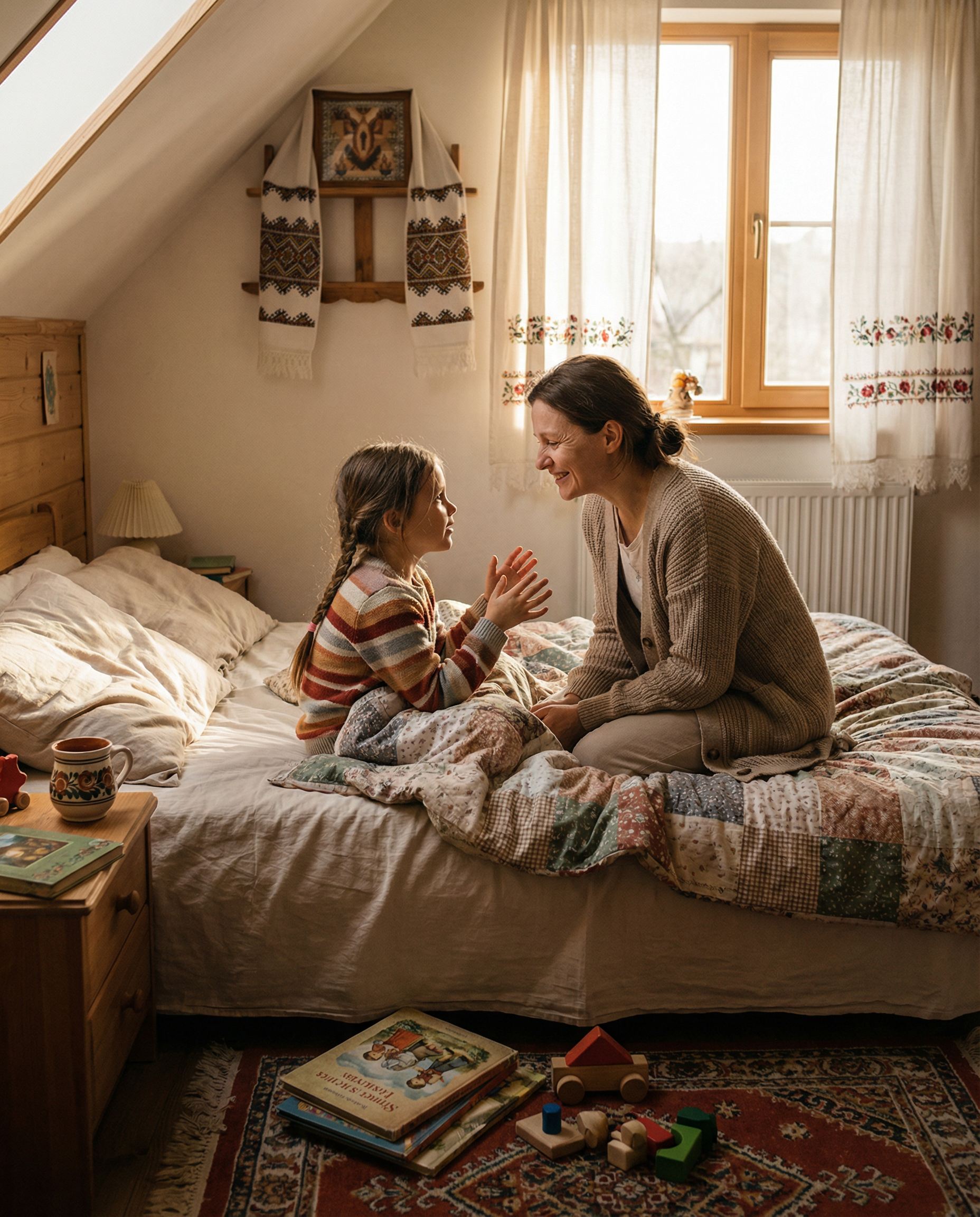 Даринка сиділа на кухні, наминала гречку з салатом і пила компот. – Мамо, а я сьогодні дуже дивний сон бачила, – раптом сказала вона Ларисі. – Такий вже ж і дивний?! Що ж ти таке бачила? – запитала Лариса. – Якась незнайома бабуся просила тобі дещо передати… – Мені?! – здивувалася Лариса й уважно подивилася на дочку. – Так. Вона так і сказала: «Передай мамі, що Чистьосі недобре, бо в хаті дуже брудно. Вона просила приїхати, допомогти прибрати». Лариса аж присіла від несподіванки. – О, Господи… Та як таке може бути, – тільки й подумала вона