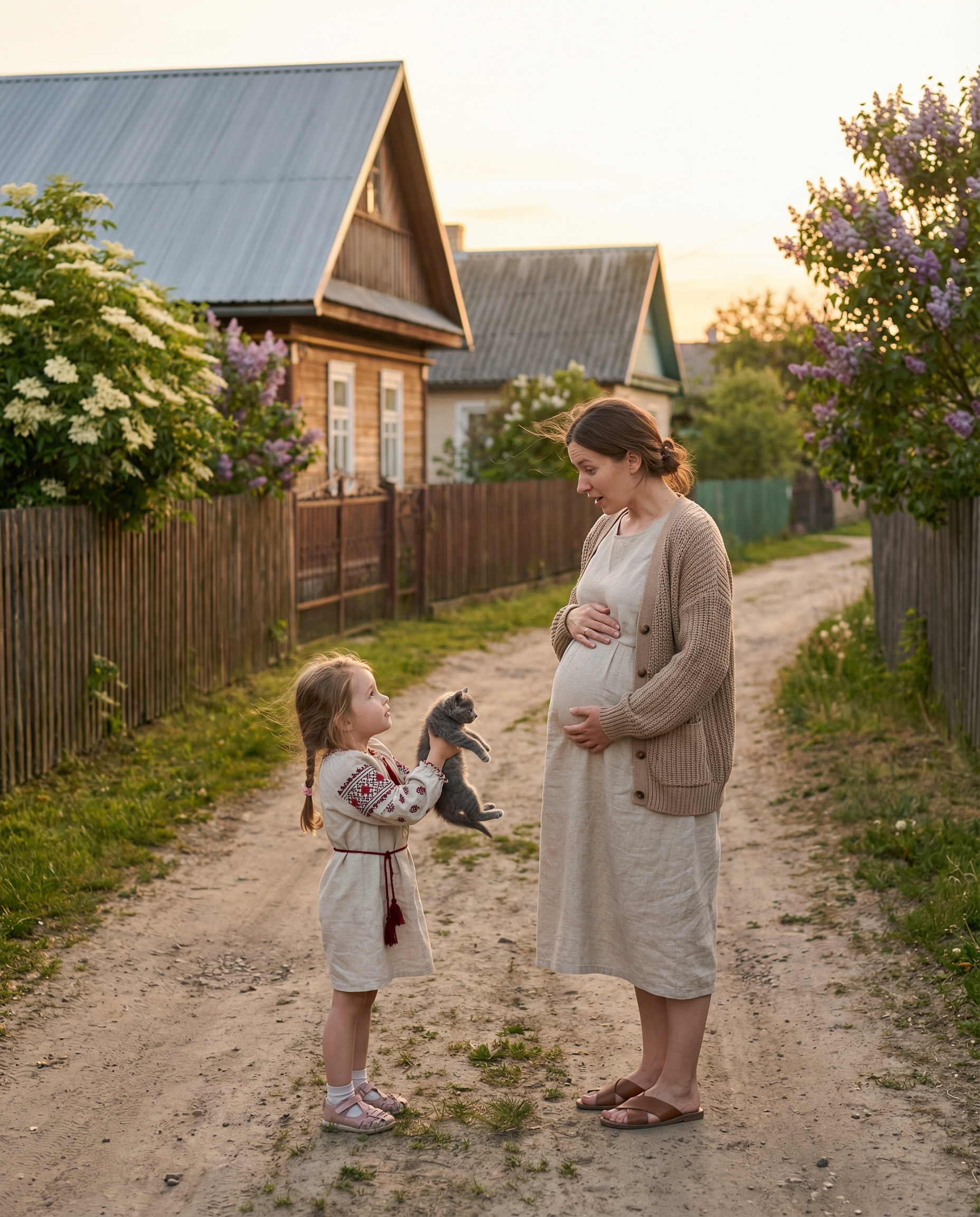— Тітонько, візьміть кошенятко, і щастя вам буде! Кажуть, котики щастя в дім несуть! — усміхалася друга, як сонечко. Молода жінка зупинилася, важко зітхнула й зазирнула спочатку в коробку – біленька пухнаста грудочка відчайдушно просила порятунку своїм тоненьким «няв»