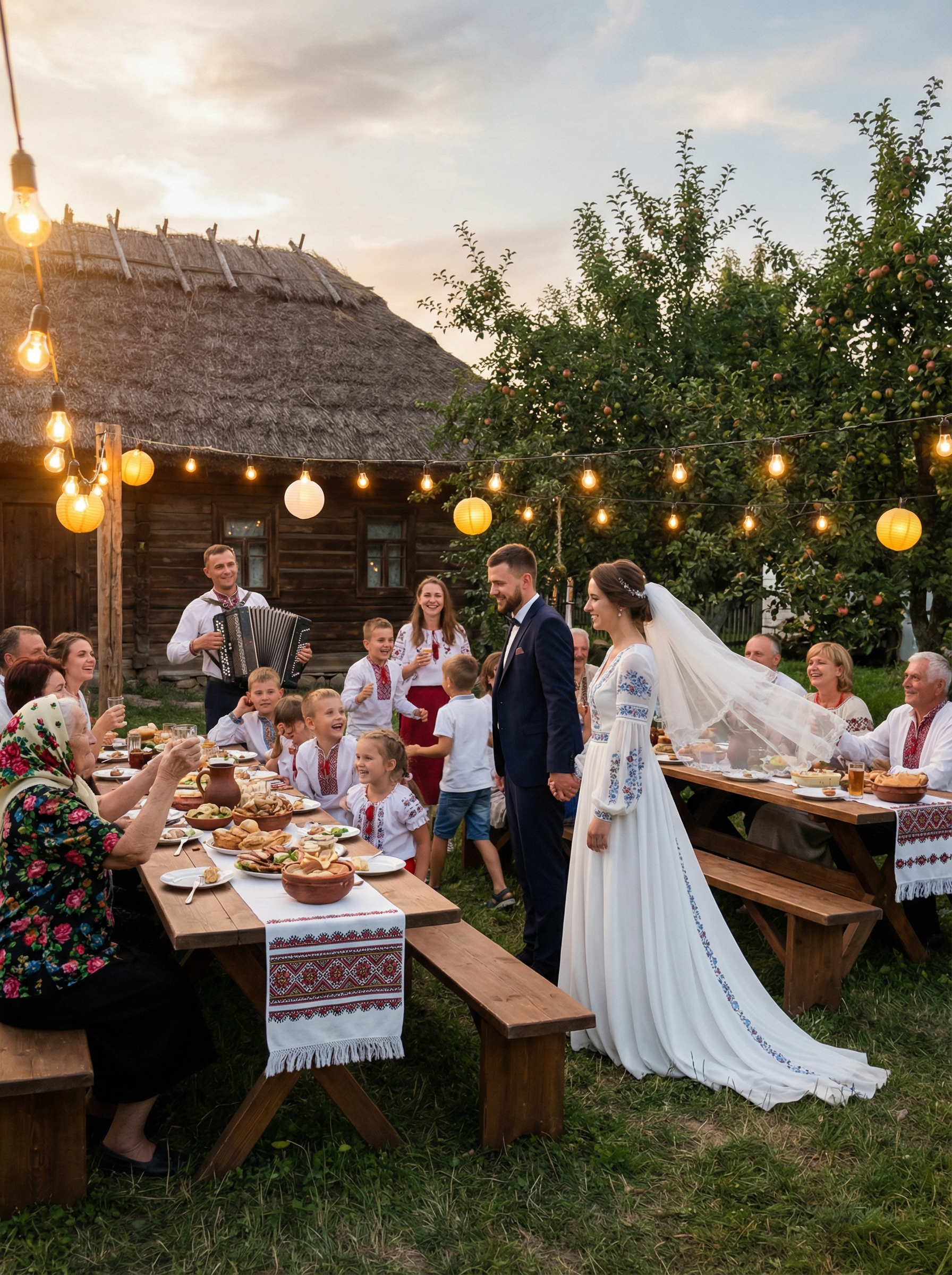 Весілля rрали на все село. 3ібралася вся сім’я і сусіди. Раптом наречена зблідла. Вона побачила серед гостей Миколу…
