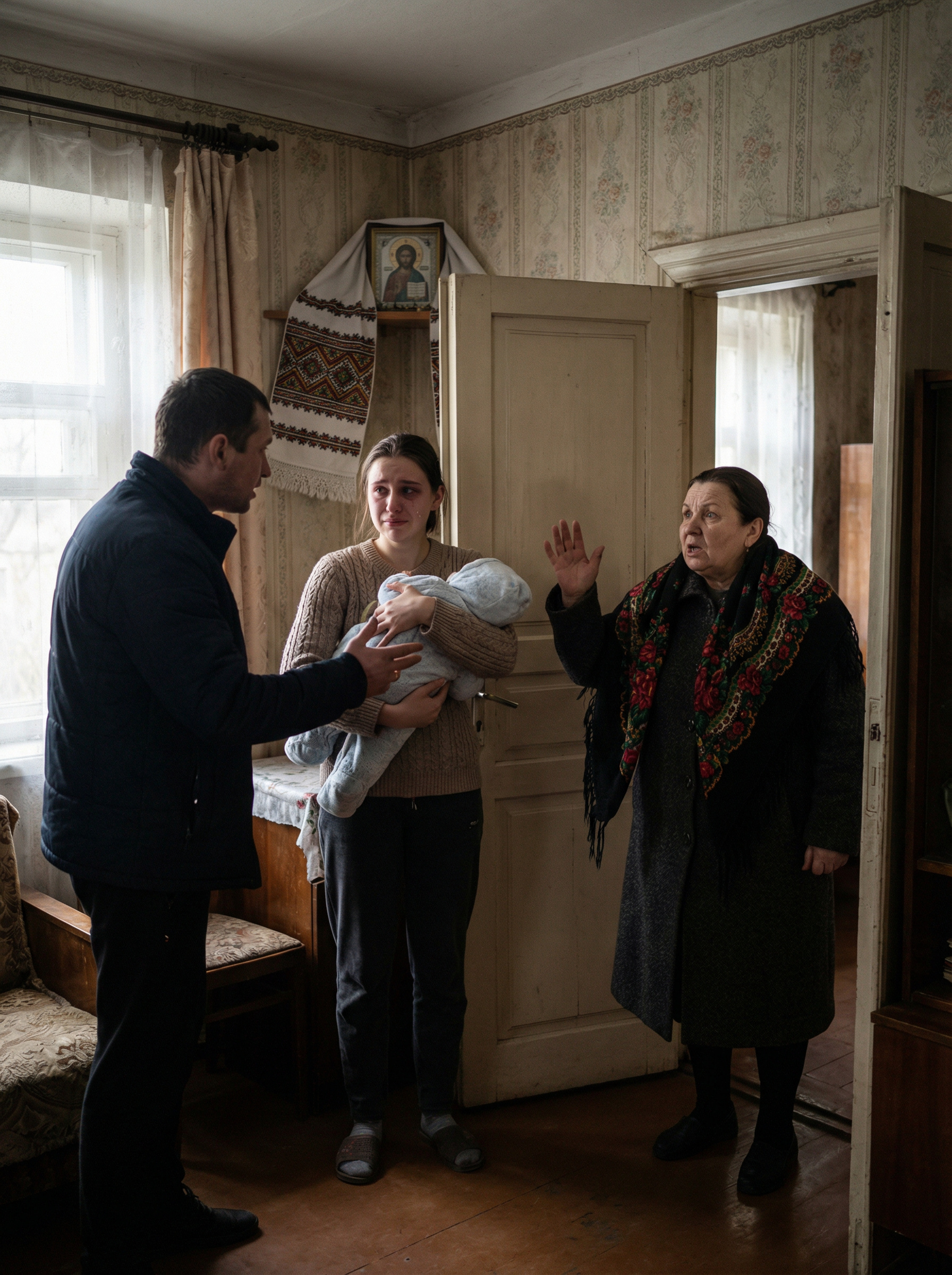 Коли мій чоловік вирішив вurнатu мене на вулицю — з немовлям на руках — в квартиру увійшла Cвекруха