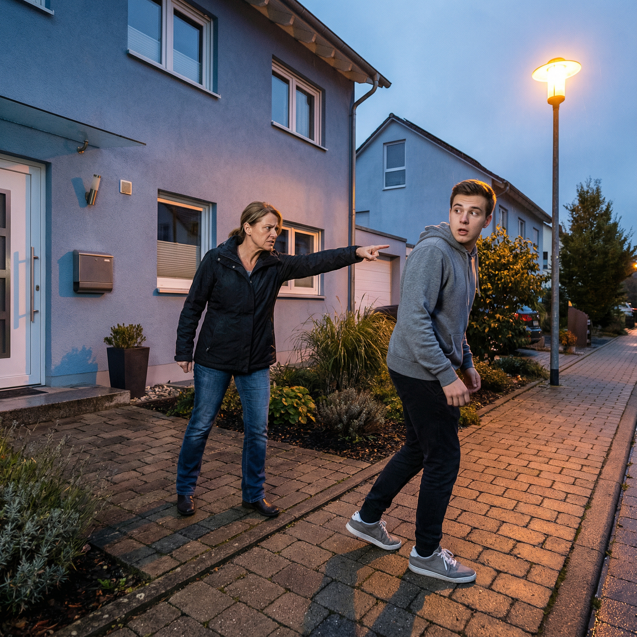 – Вибач мені! Вибач, дочко! Здається, я весь ліс під сокиру пустив… Одні тріски залишилися… А хотів же помирити вас…