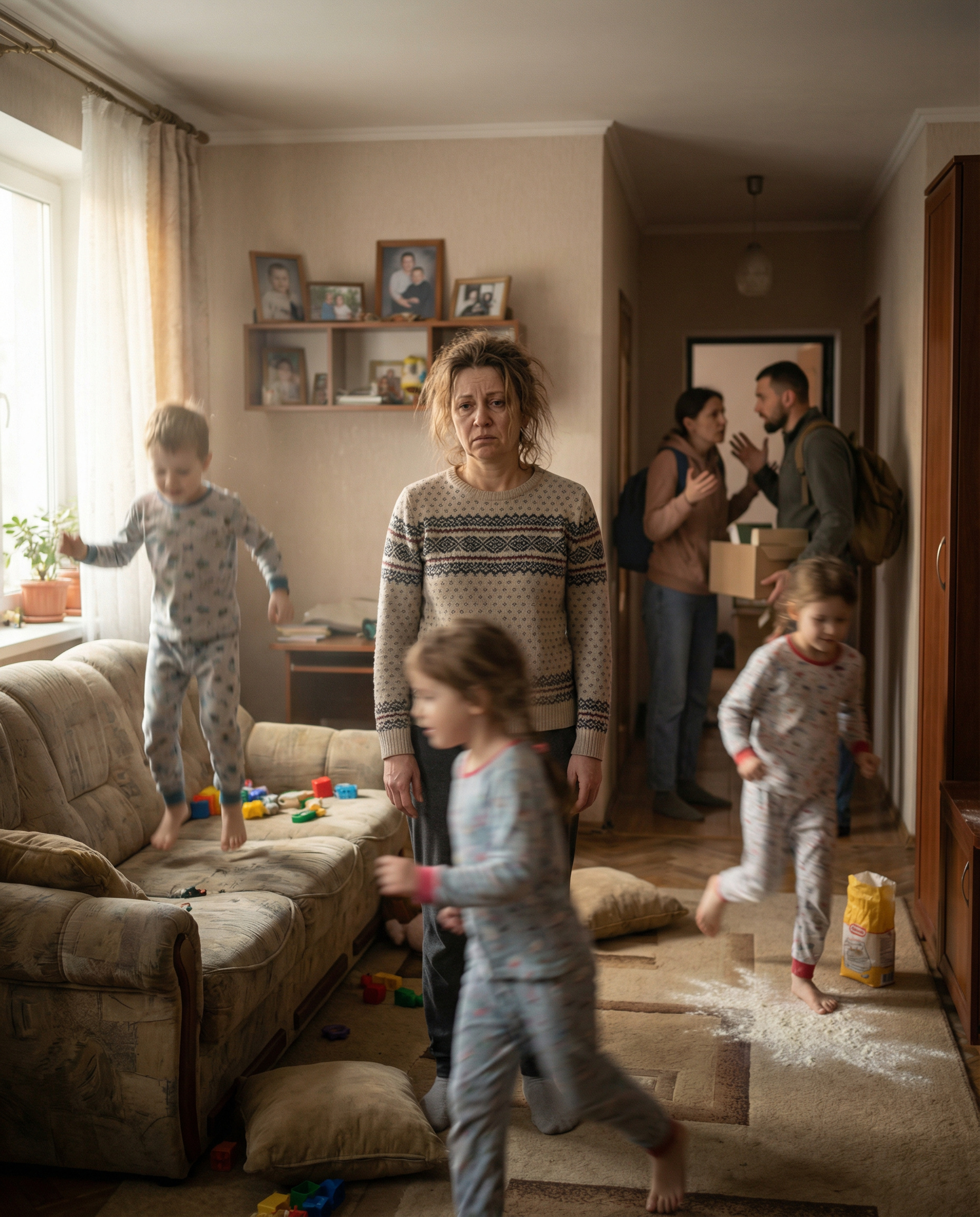 – Ні, я не продаватиму квартиру! І не заводь більше таких розмов, – розсердилася мати. – Ми з батьком стільки вклали в неї, самі всього домоглися, ніхто не допомагав. Ось і ви давайте самі