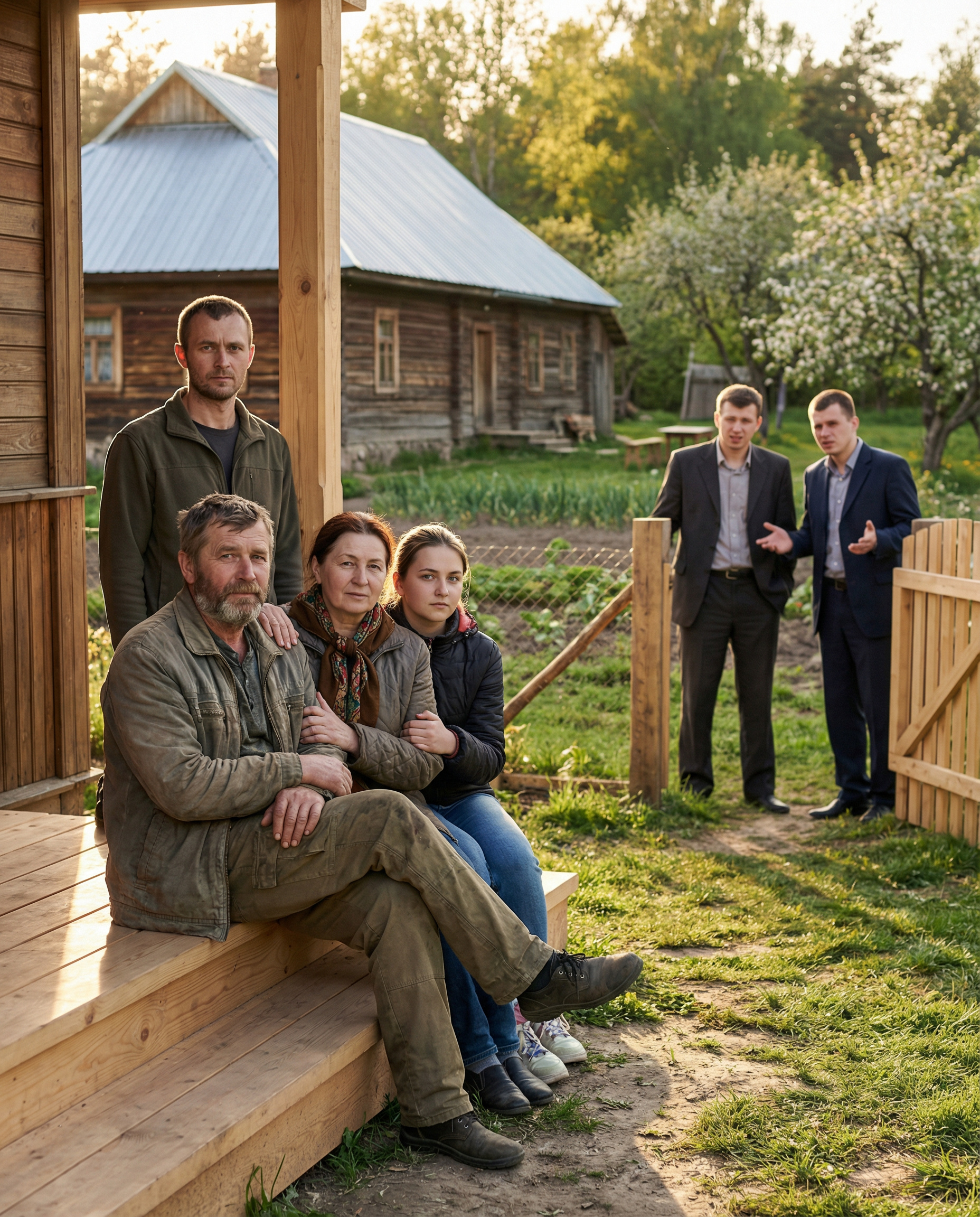 — Ви ж взяли гроші з материнської заначки, — здивувався Микола. — То гроші для нас всіх по рівну, а це гроші за хату. Ось давай нам нашу частку і розходимося з миром, роби з цим будинком, що хочеш. — Та де ми вам ще гроші візьмемо? – обурилася дружина Ніна. – Та й як знати, скільки вам віддати треба