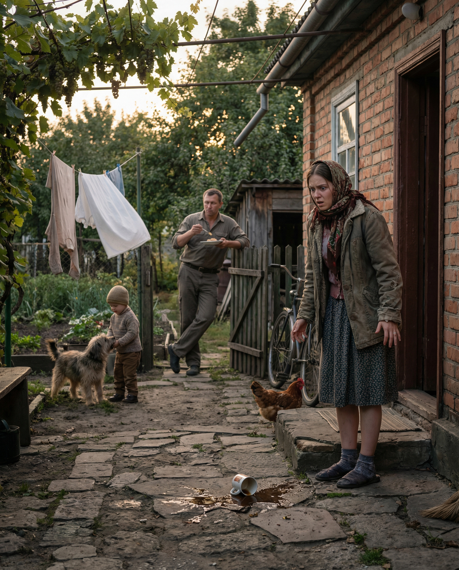 – Ні вже, з тобою я вже пожила! На десять життів вистачить! Усе, Вітенько