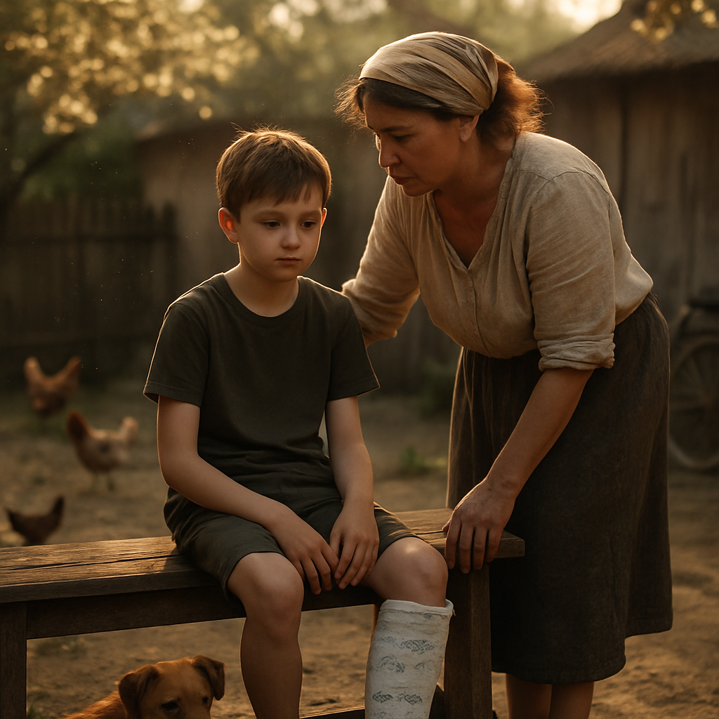 – Усе буде добре, малюк. Ми й удвох упораємося