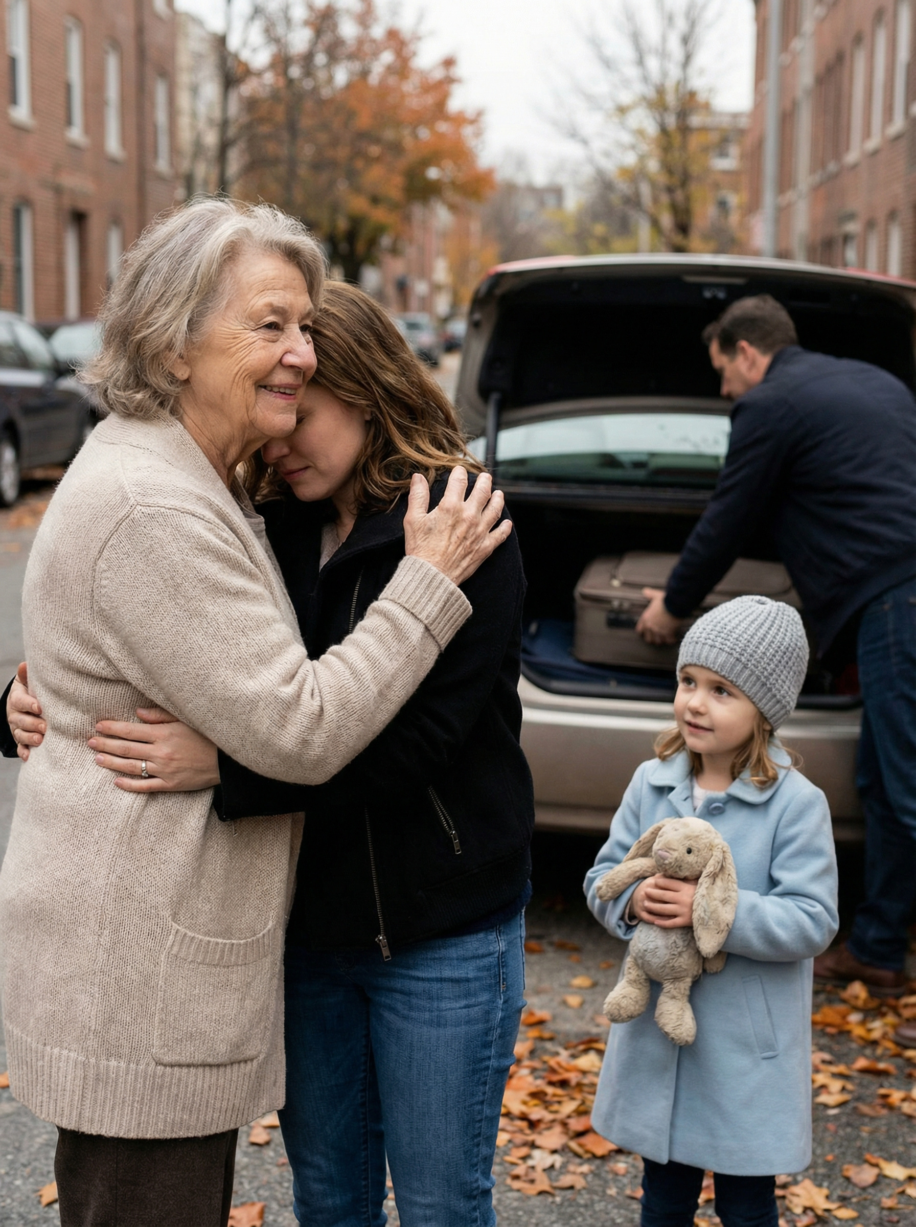— Все, мамо, поїхали ми. — Ольга обійняла матір на прощання і пошепки додала. — Все налагодиться.