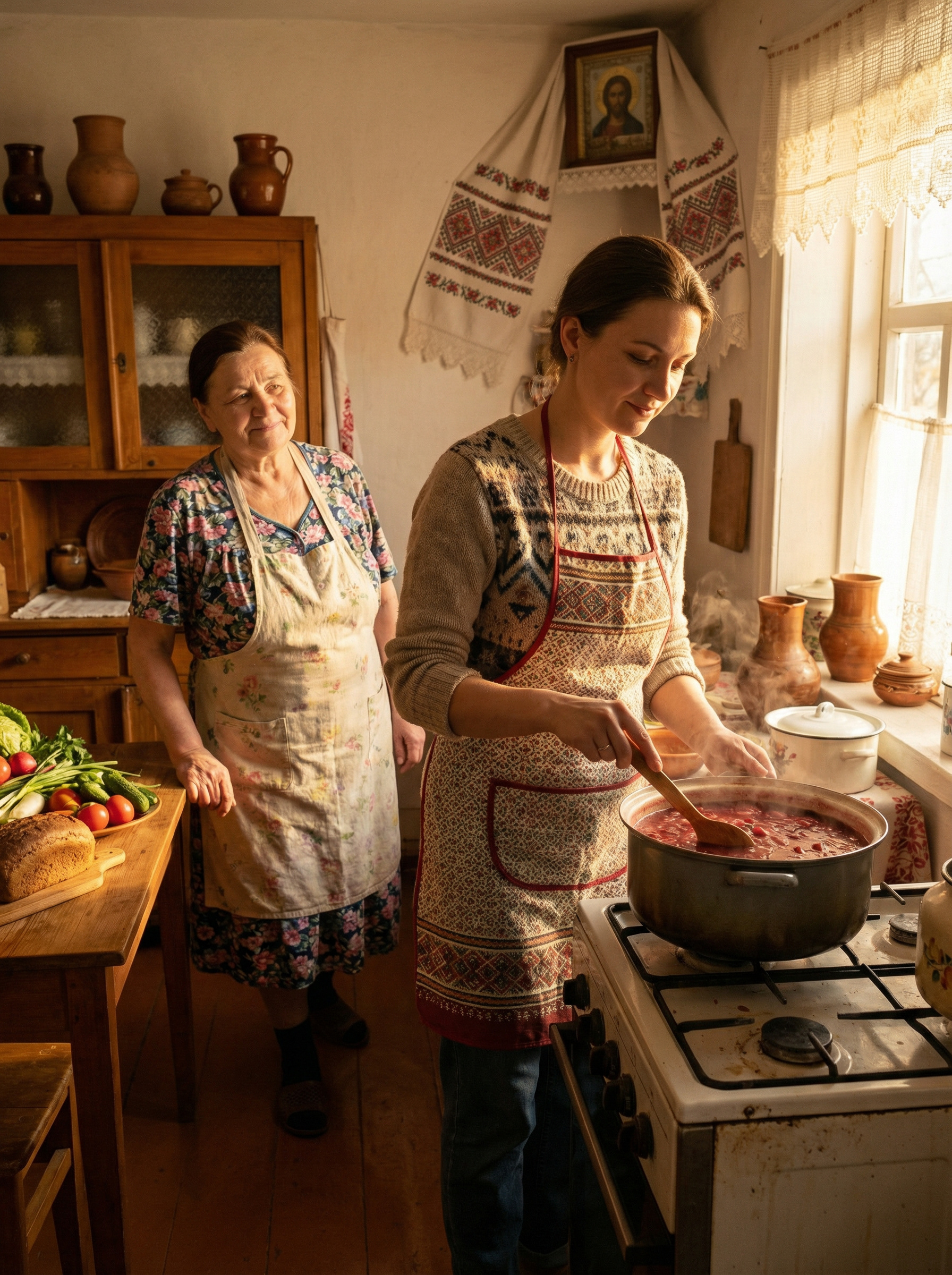 Наталя варила борщ, коли на кухню зайшла її мама Ніна Павлівна. – Наталю, – почала мама.  – В мене до тебе є одне проохання. – Я тебе слухаю, – усміхнулася донька. – Я тут листа написала. Зайди на пошту і відправ, – сказала Ніна Павлівна і простягла конверт. – Добре. Зараза закінчу тут і піду, – погодилася донька. Закінчивши всі справи Наталя одяглася, взяла із столу конверт, щоб віднести на пошту, і виподково глянула на адресата. Наталя прочитала ім’я і застигла на місці