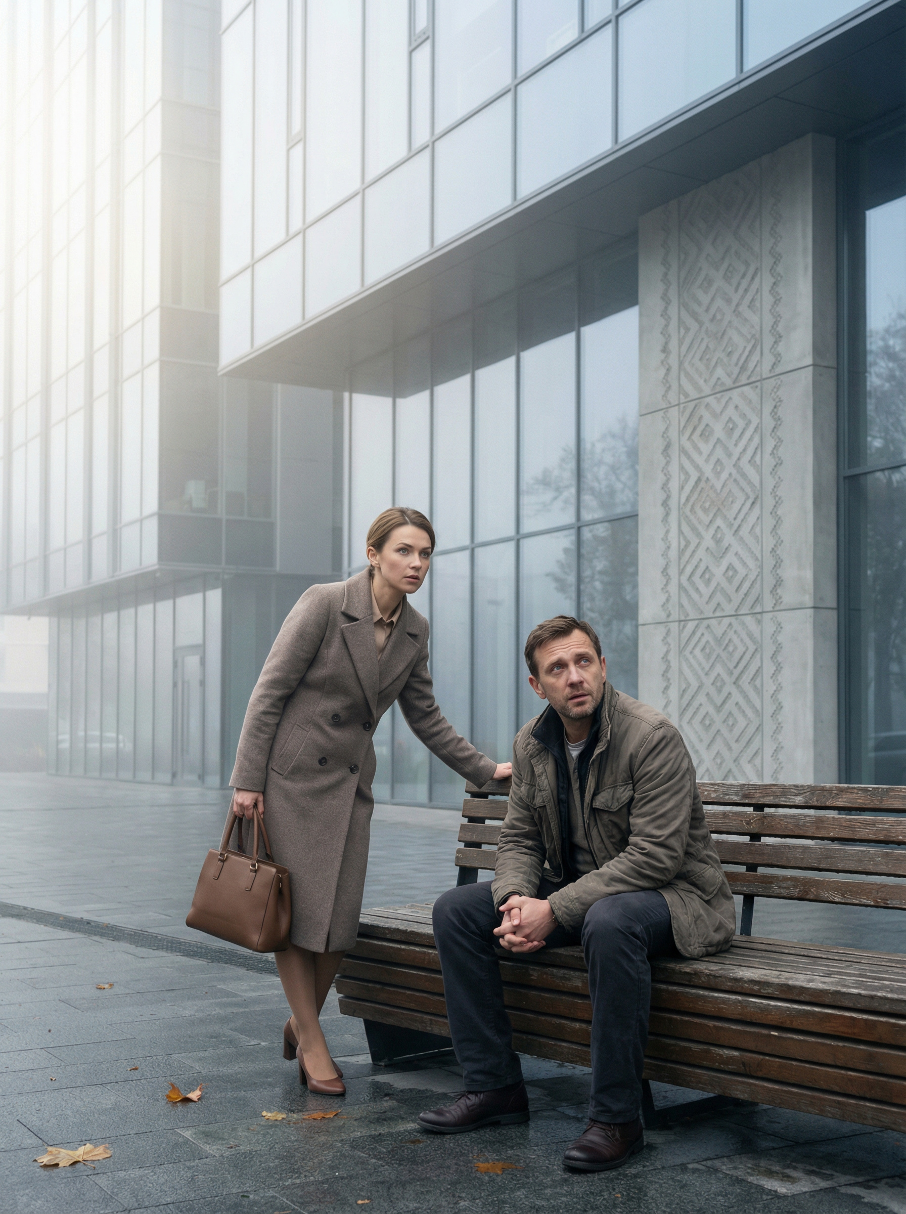 Олена йшла до мами на роботу. Біля будівлі, на лавці, вона помітила якогось чоловіка, він тут сидів вже не вперше. Вона набралася сміливості і підійшла до нього. – Здрастуйте, мене Оленою звуть, – ввічливо представилася вона. – Микола Семенович, – усміхнувся чоловік. – А у вас тут хтось лежить? – запитала вона, присівши поряд. – Так, син, – тихо відповів чоловік. Дівчина не втрималася: – А чому ви тут, а не поряд з ним? І тут Микола Семенович невитримав і заплакав. Олена не розуміла, що відбувається