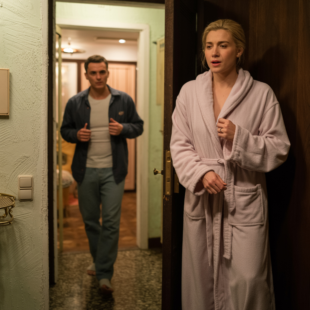 Михайло роззувся, взяв сумку з покупками і пішов на кухню. Він уже почав її розбирати, як раптом у двері подзвонили. Чоловік неохоче пішов відкривати. – І кого це там ще принесло? – бурмотів він дорогою до дверей. Михайло відкрив двері й оторопів. На порозі стояла його сусідка Ніна. Вона тримала миску з якимись кісточками і м’ясними обрізками. – Ось принесла. Суп варила. Хороші кісточки. Візьмете? Михайло розгубився… Аж раптом його осяяла несподівана думка