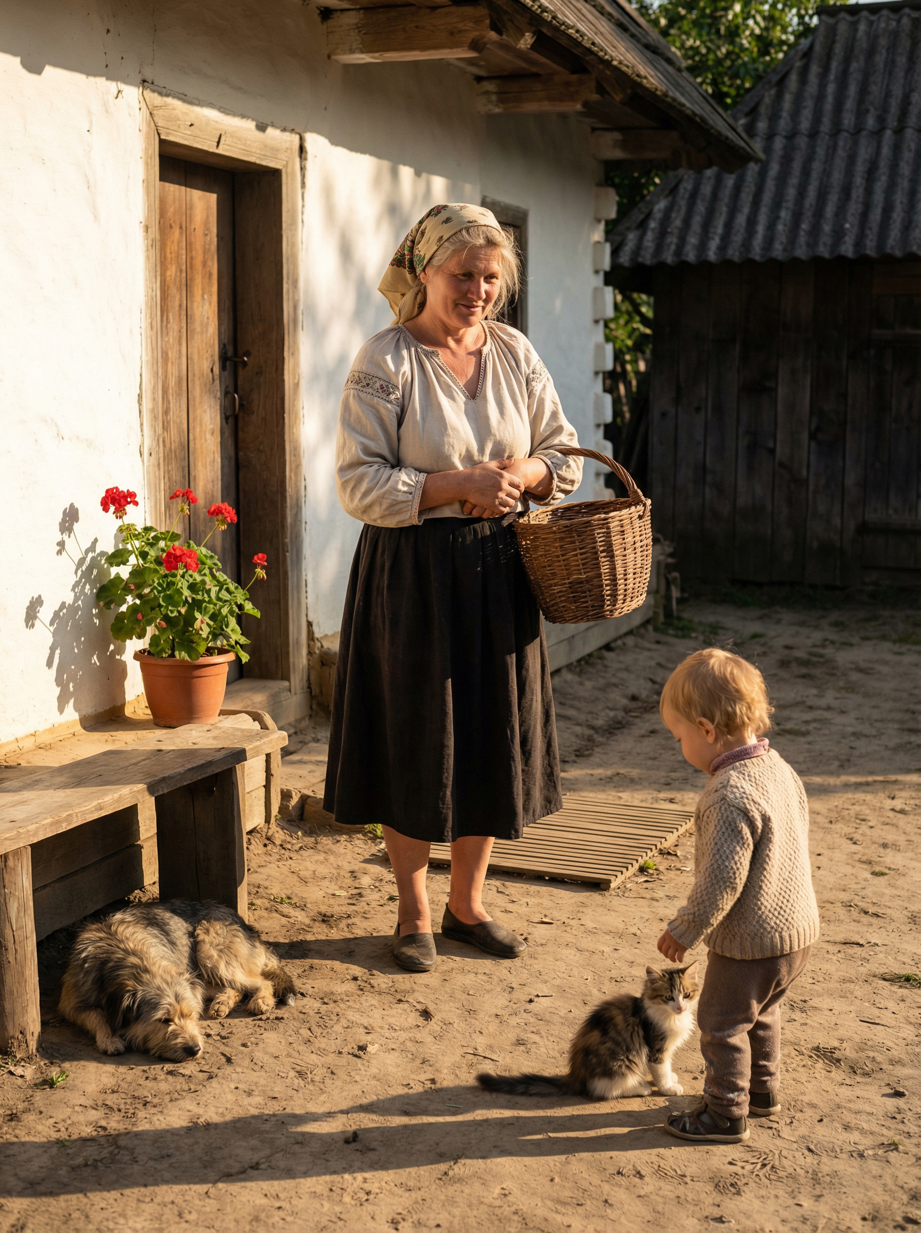 Галя з роками погладшала, обличчя, як млинець, брови білі, вії теж. Не красуня, але характер — щире золото. Із сестрою Івановою здружилася, в хаті чистота, смачно приготовано, все в руках горить, господиня добра. Син чистий, сама доглянута й нагодована. А от не полюбив