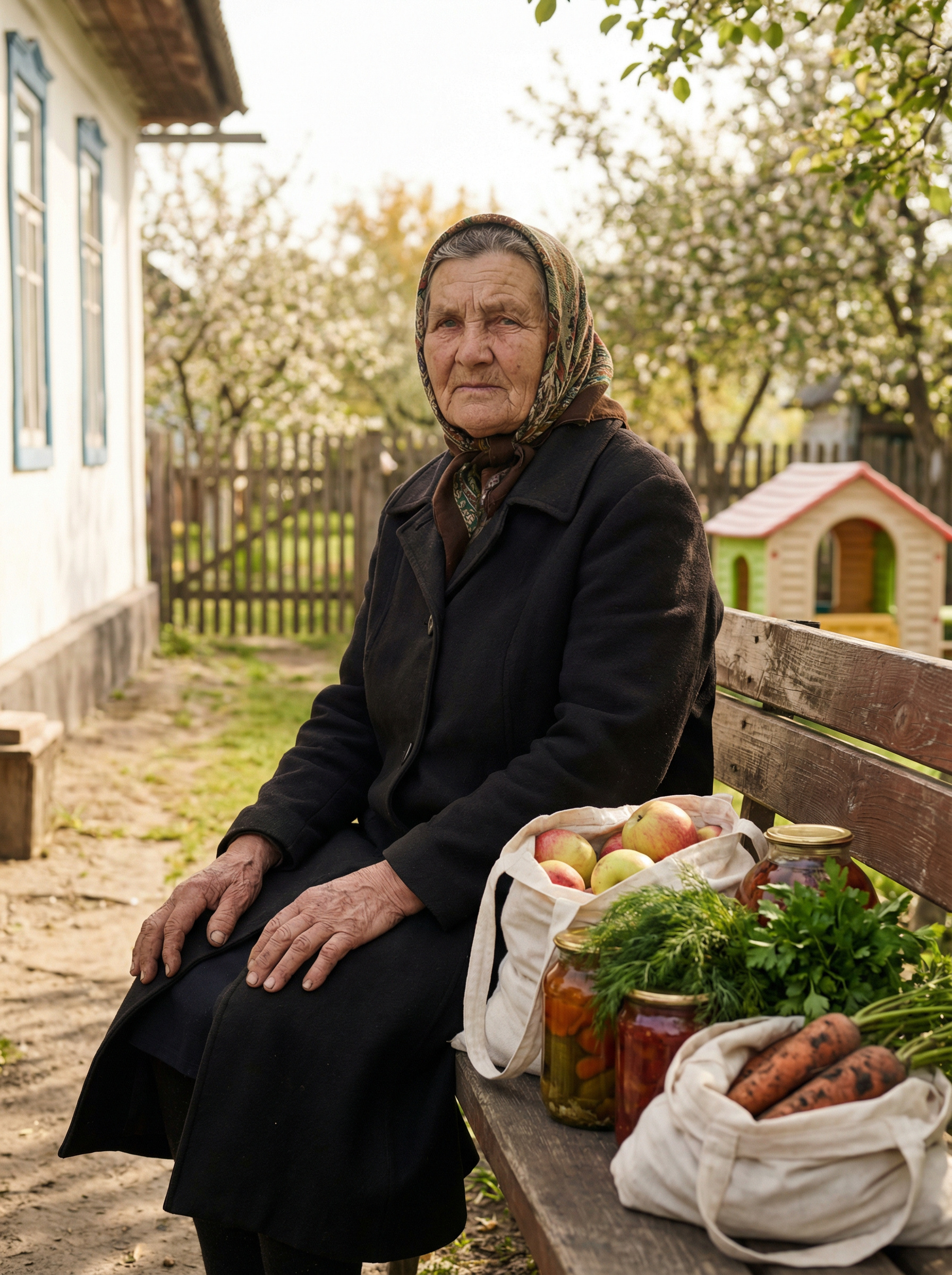 Ганна приїхала до доньки, натиснула на дзвінок. – Мамо, ну навіщо ти нам стільки привезла? – здивувалася Оксана, побачивши на порозі маму з двома важкими пакетами у руках. – Та ось, вирішила гостинців привезти, – відповіла Ганна. Жінки зайшли на кухню. – Ти сідай, а я зараз Світланку покличу, – сказала Оксана і пішла в кімнату доньки. Ганна Юріївна вирішила зайти у ванну, помити руки. Вийшла в коридор і почула розмову доньки з внучкою, говорили явно про неї. Ганна прислухалася і застигла на місці
