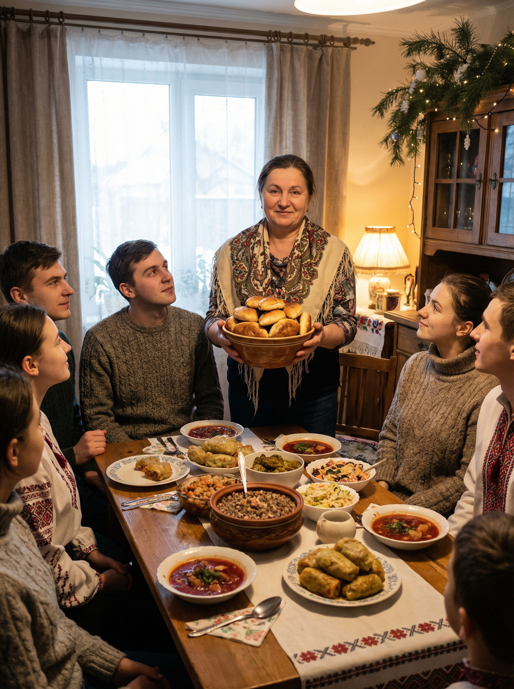 Загалом, будемо готувати те, що зазвичай: я м’ясо під шубою запечу, рибку посолю… — Брат обіцяв м’яса копченого привезти… — зізналася мати. — Чудово. Нехай сидять і слиною давляться. У нас буде свято. А вони як хочуть