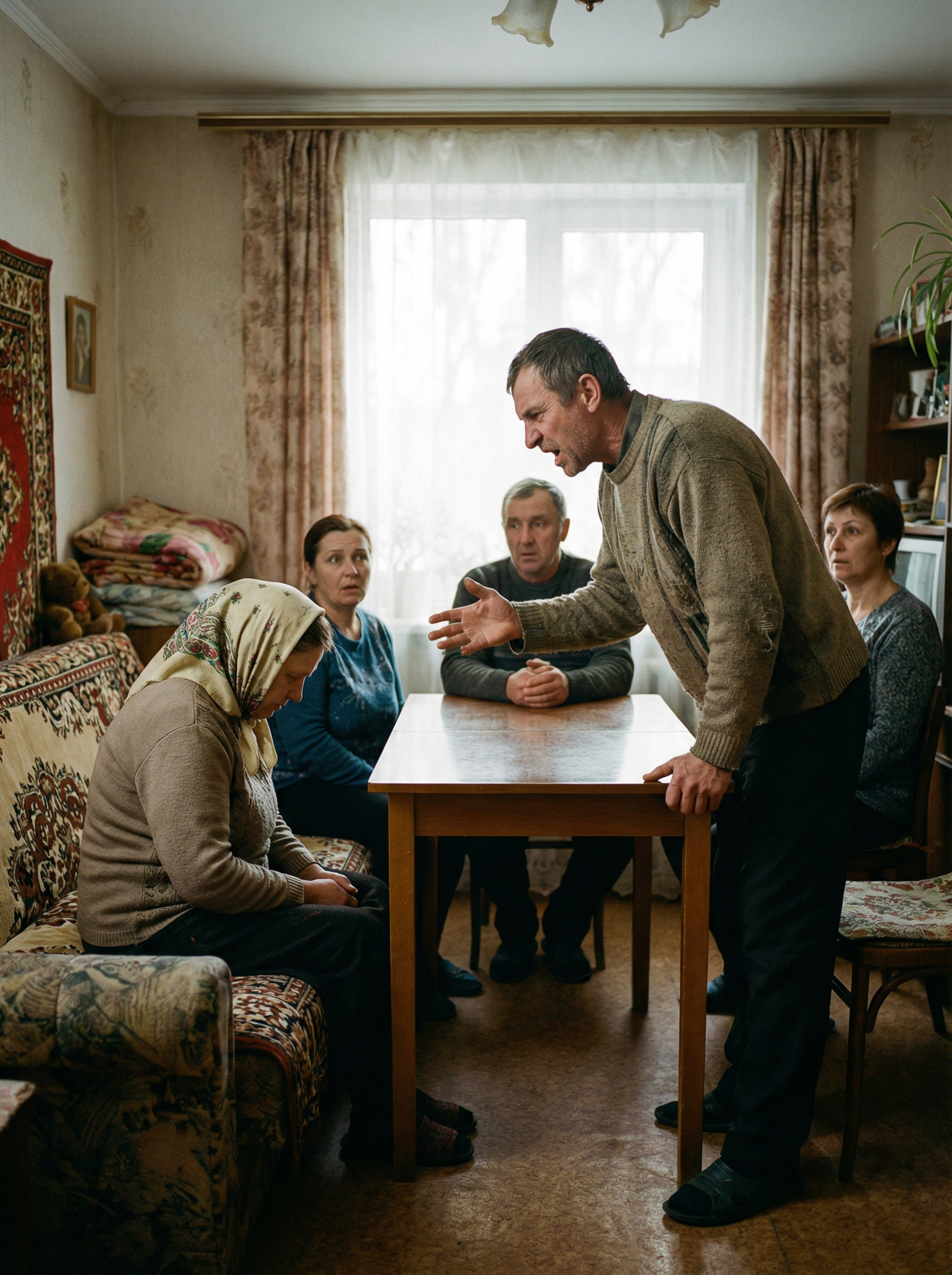 – А знаєш, кому я кімнату продав? – спитав Віталік Юлію телефоном і зареготов. – Невдовзі дізнаєшся! – А раптом ти чоловіків почнеш водити в порожню квартиру, в мою кімнату? Син бачитиме, яка мати гуляє, навіщо йому це треба? А ці покупці – народ перевірений, навряд чи ти когось привести зможеш