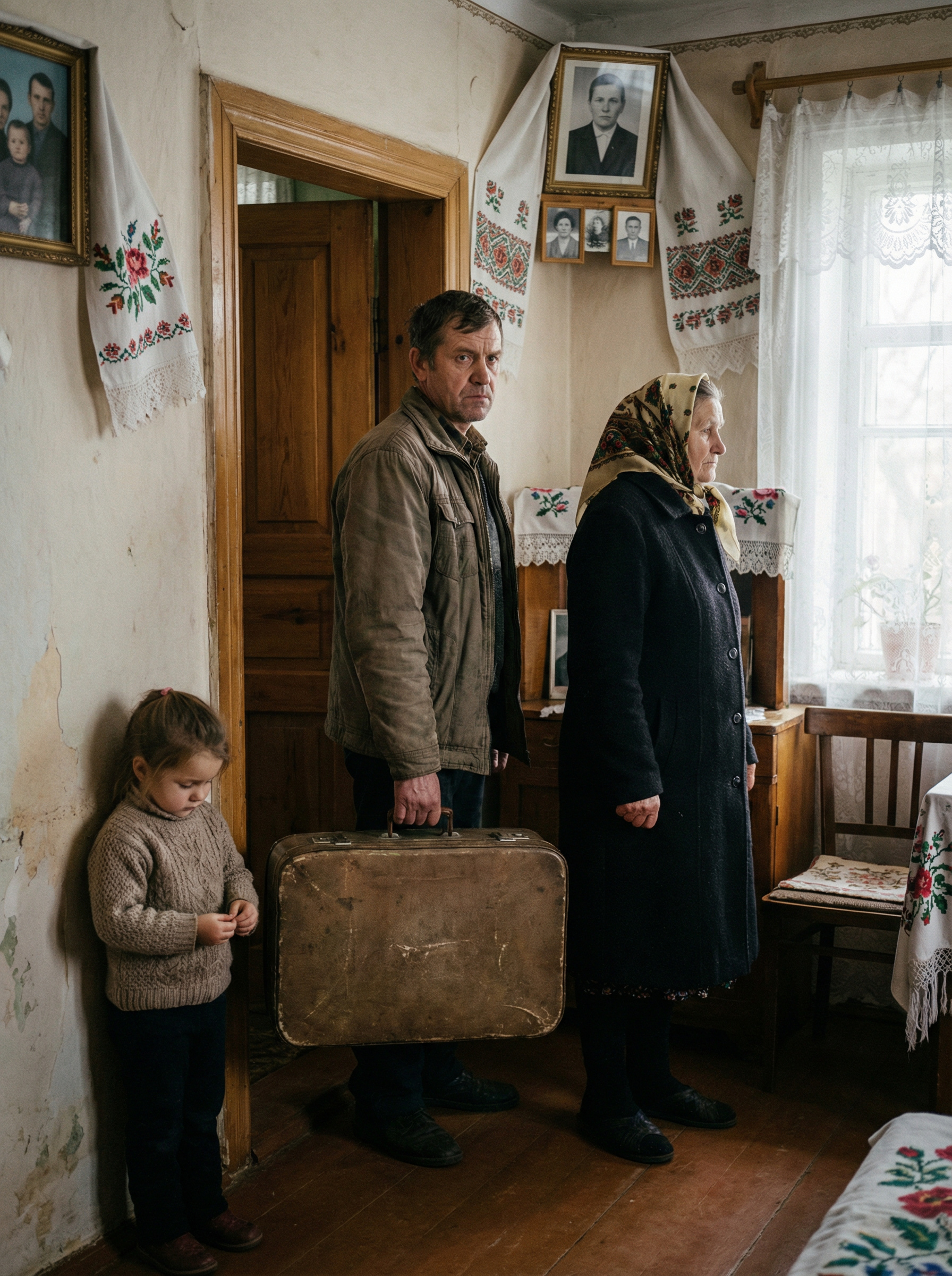 Настав день, коли батько привів у дім Зінаїду Василівну. Вона не те, що не злюбила дівчинку, а вдавала, ніби її зовсім не існує. Наталка зустрічалася з мачухою лише під час їжі. Батько намагався робити все, щоб вони почали спілкуватися