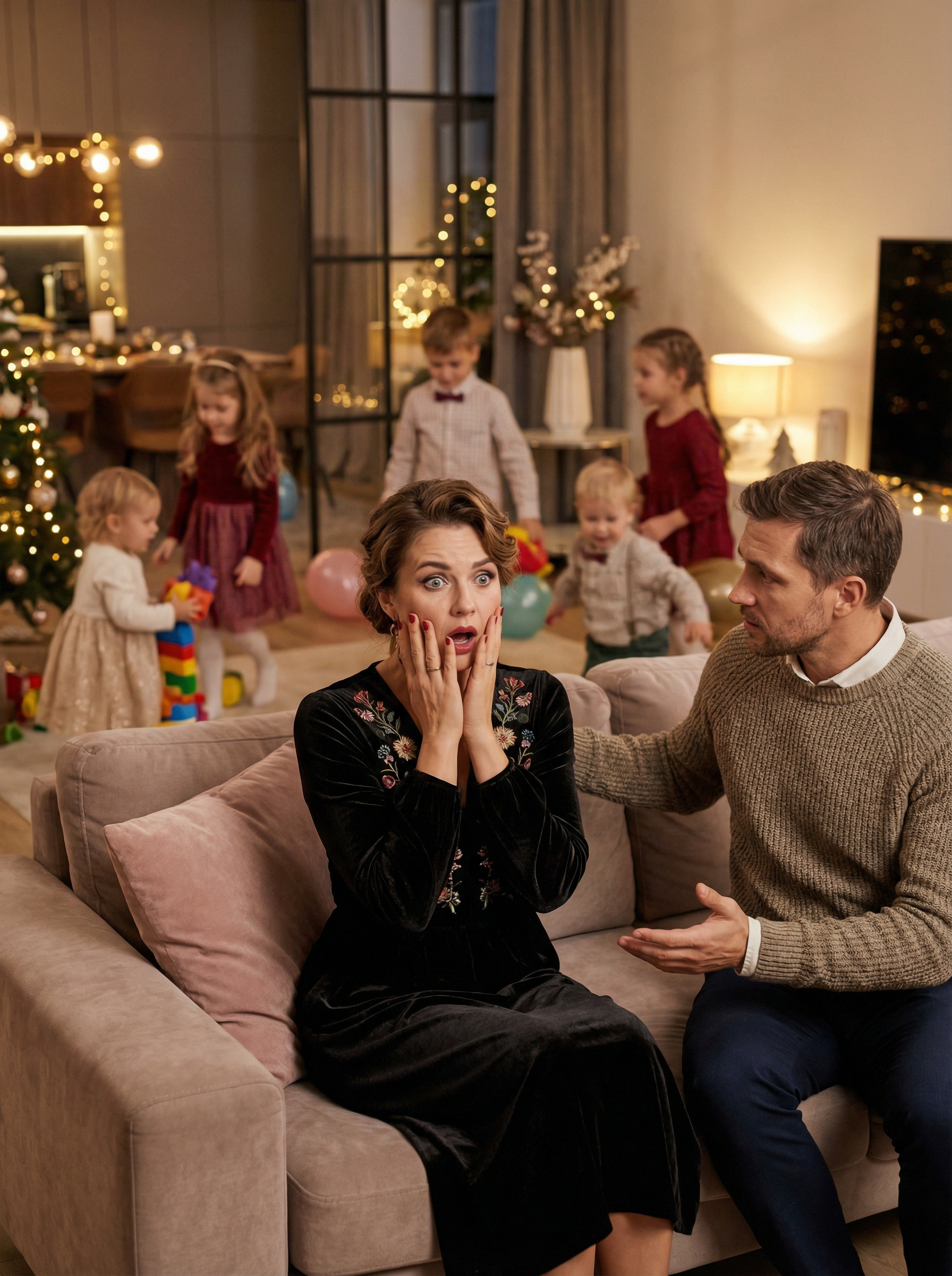 — Господи милосердний, святі угодники! – сплеснула вона руками. – Та тут цілий дитячий садок! І всі ці діти будуть жити тут? — Тимчасово, – поспішив запевнити її Дмитро. – Буквально кілька тижнів… — Два тижні? – Ганна Петрівна схопилася за серце. – Голубчику, та ви з глузду з’їхали! Тут же шум буде, біганина… А в мене тиск