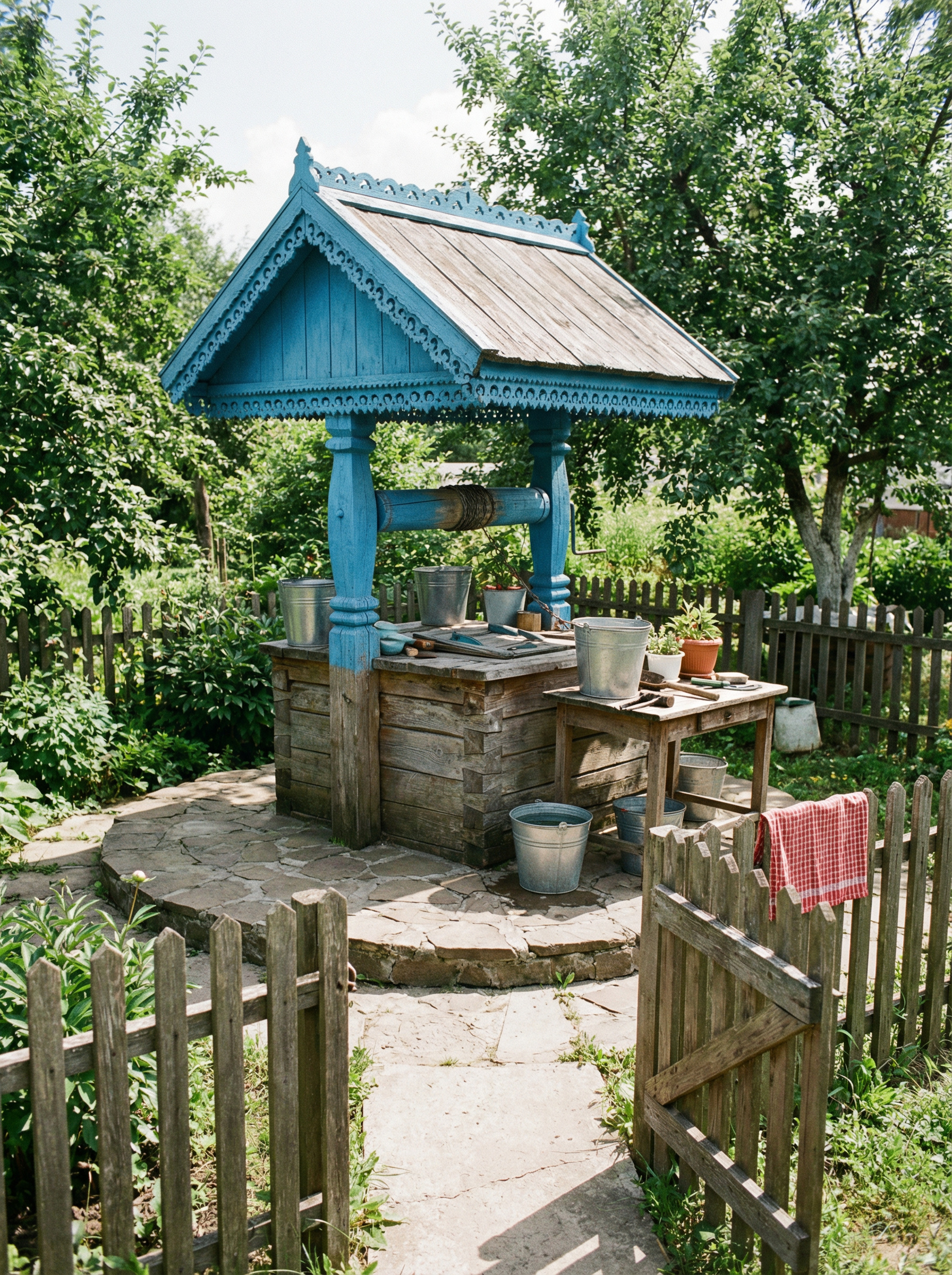 — О! Поскакав наш Коник! Значить, і нам на зміну пора! Господи, це ж треба природі так дитя образити! І навіщо вона його тільки залишила? Про те, що думають про неї та її сина сусіди, Катя, звісно, знала. Але лаятися вона не любила і вважала, що якщо вже людині Бог серця і душі не дав, то поводитися «по-людськи» її все одно не змусиш. А тому, годі й час витрачати на те, щоб зрозуміти, чому люди бувають такими. Краще витратити його на щось корисне. Наприклад, привести до ладу своє житло або посадити ще одну троянду біля свого ґанку