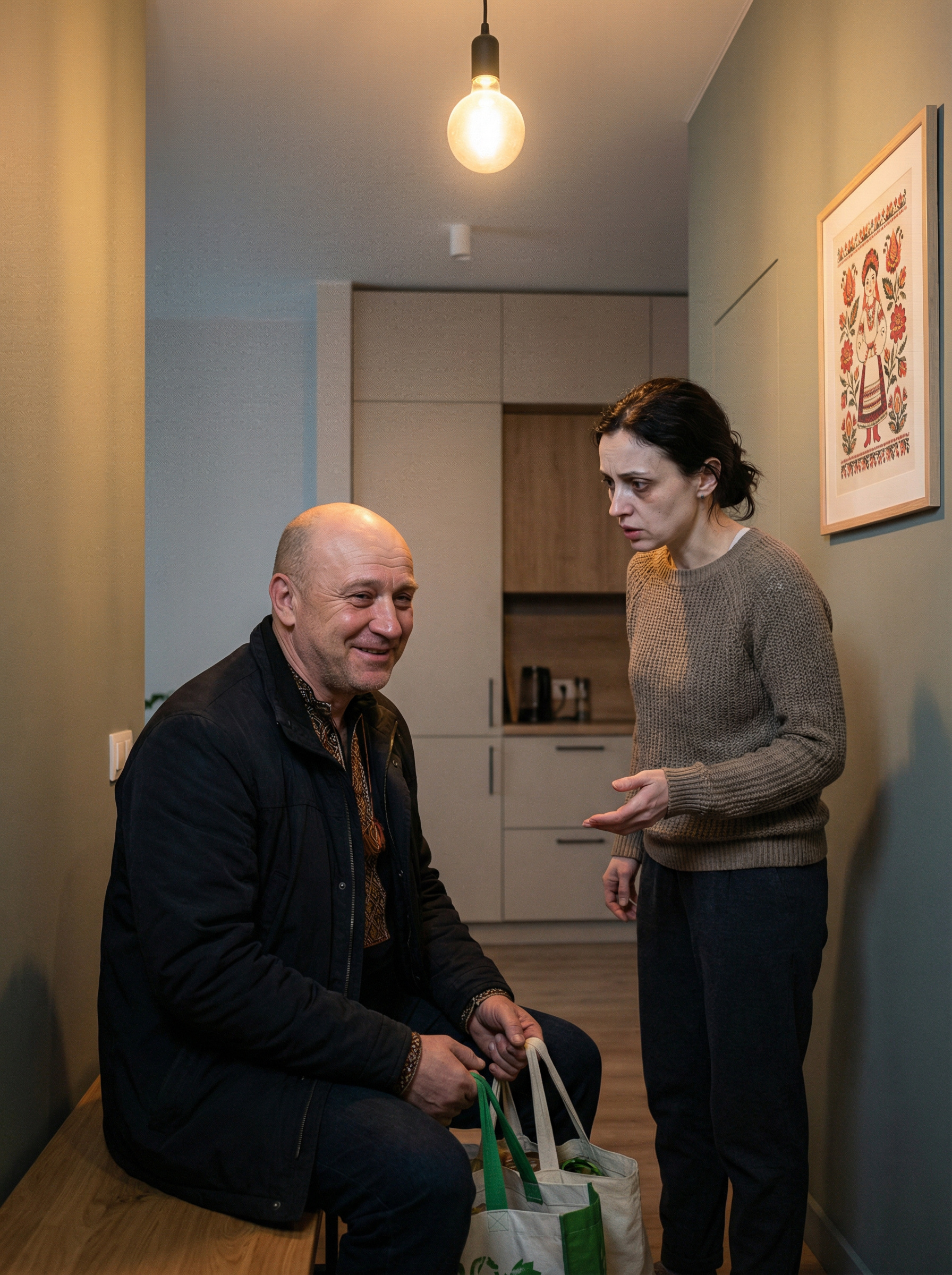 — Чого ти, матір, злишся? Так, дитина є у Діни, то це хіба привід не приймати її в сім’ю!? — Звичайно це привід, ще який привід! Спалахнула в гніві Валентина Миколаївна, так звана наречена сина мала позашлюбну дитину, і тепер намагалася нав’язати її Роману. — Це чужа дитина, розумієш, чужа