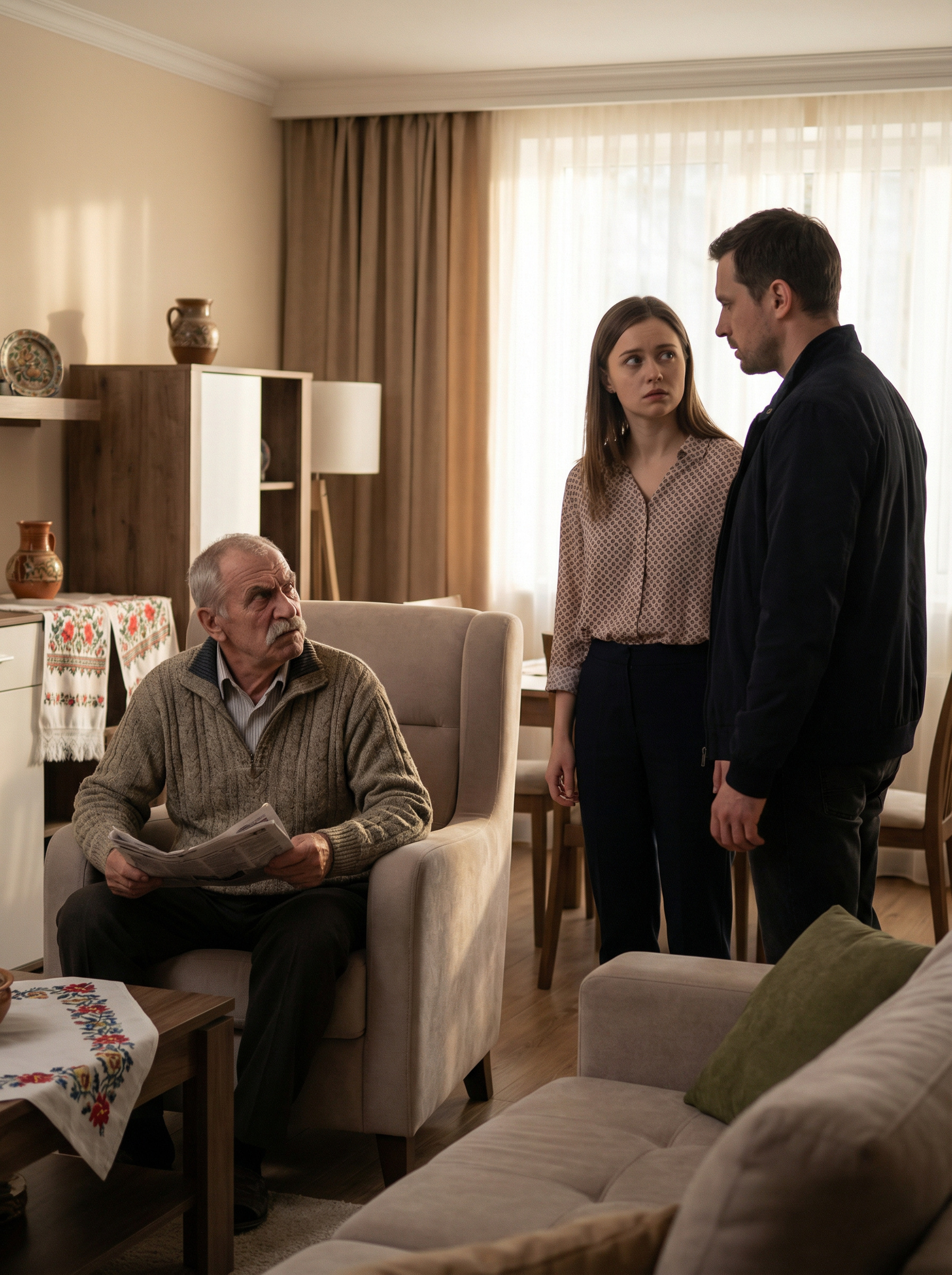 — Діду, ми тут подумали, може, ти складеш заповіт? Ми не про гроші, не зрозумій неправильно. Просто, щоб було все по справедливості… — За якою ще справедливістю? – дід підняв голову від газети і втупився на нас так, що я мало не передумала. – Я ще, внуки мої любі, поживу, і досить мене передчасно в землю класти! Заповіт – це як собі вирок підписати, все кінець. А я вам скажу: ніякого заповіту я залишати не хочу