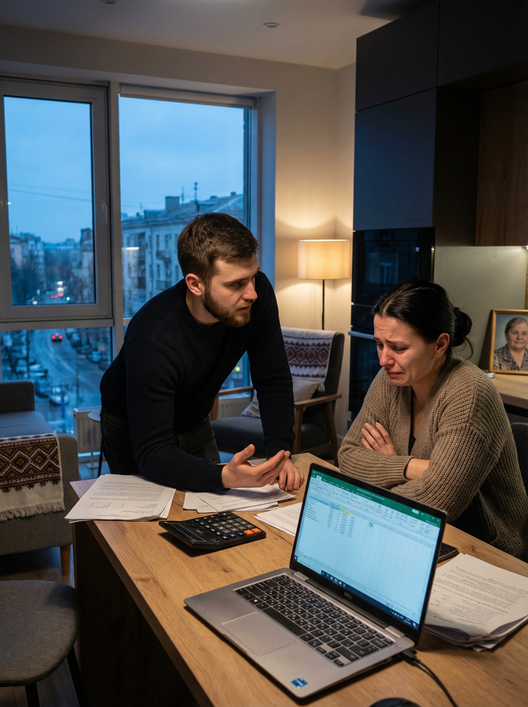 — А що твоя мама квартири солити збирається? Могла б тобі подарувати щось, тоді б ми кредит за житло не напружуючись виплатили. І взагалі, нам у фінансовому плані легше було б жити. Дивись, а то знайдеться який-небудь спритник, одружиться на твоїй мамі, і нічого ти не отримаєш