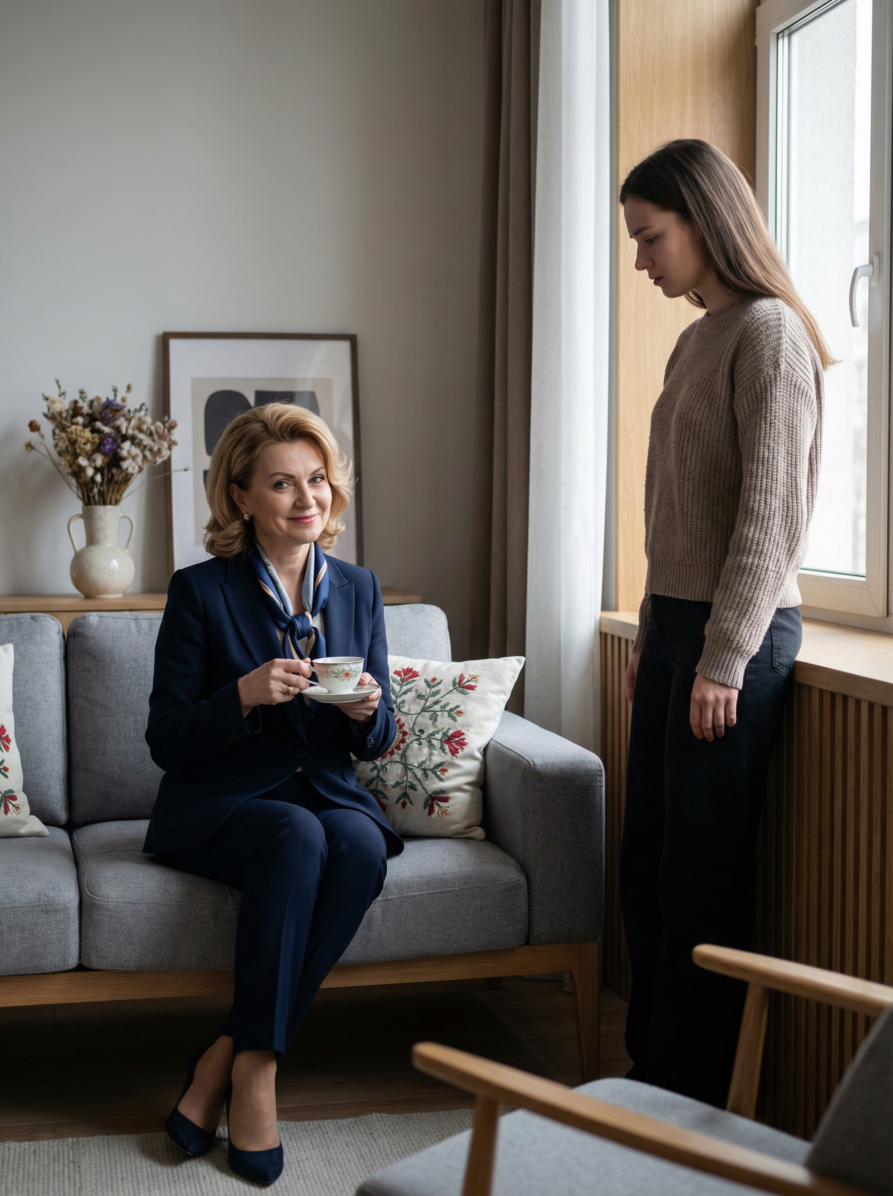 «Ну що ж, у кожного свої корені…» або «Як мило, що ти все ще тримаєшся за сільські звички». Але найотруйнішою її фразою, тією, що врізалася мені в пам’ять, як скалка, була: — Ой, селючка