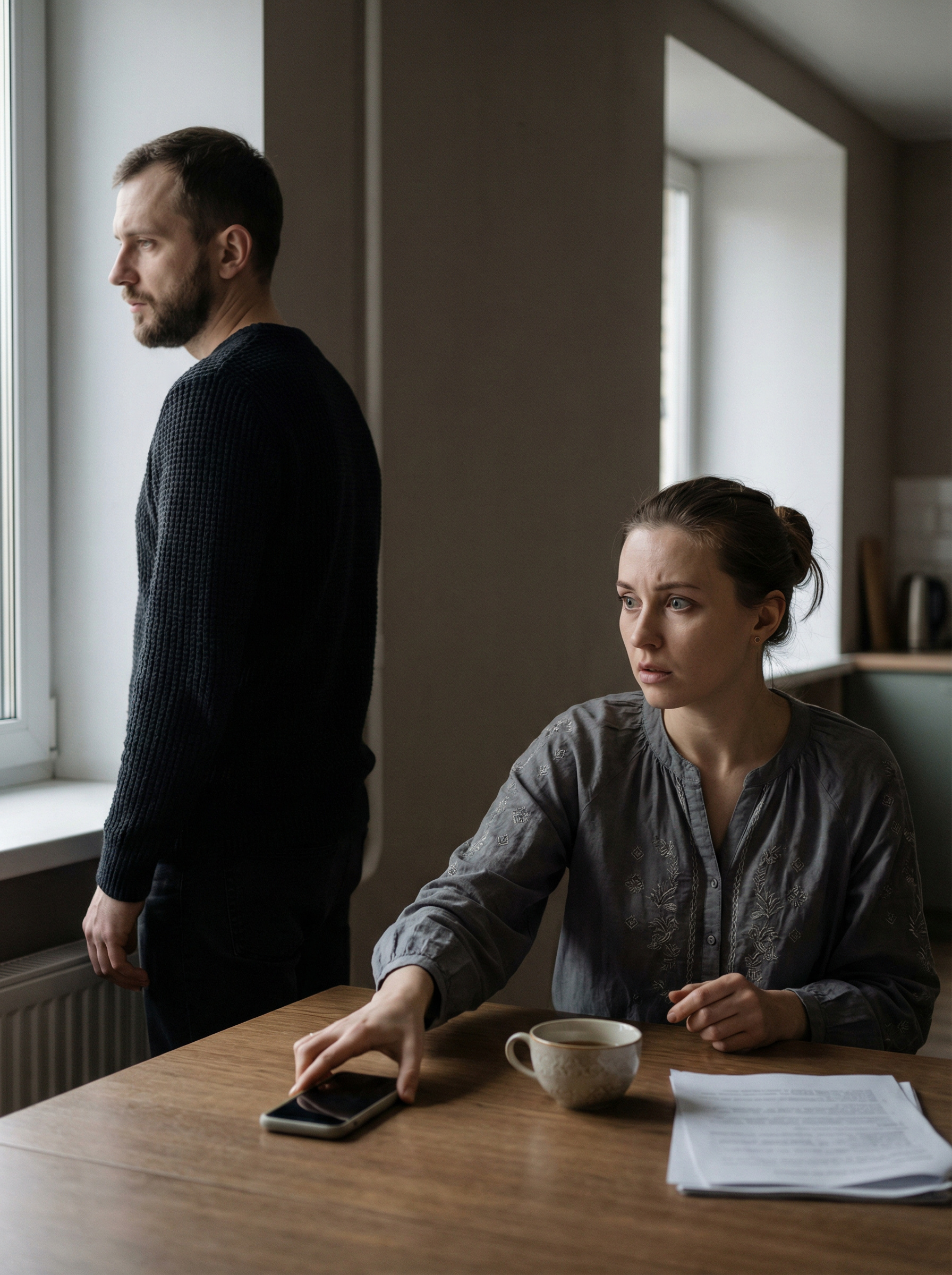 — Ти вкрала гроші, — сказав Віктор, не дивлячись мені в очі. — Тільки ти знала, де конверт. Більше нікому. Я повільно поклала телефон на стіл. Пауза. Вдих.
