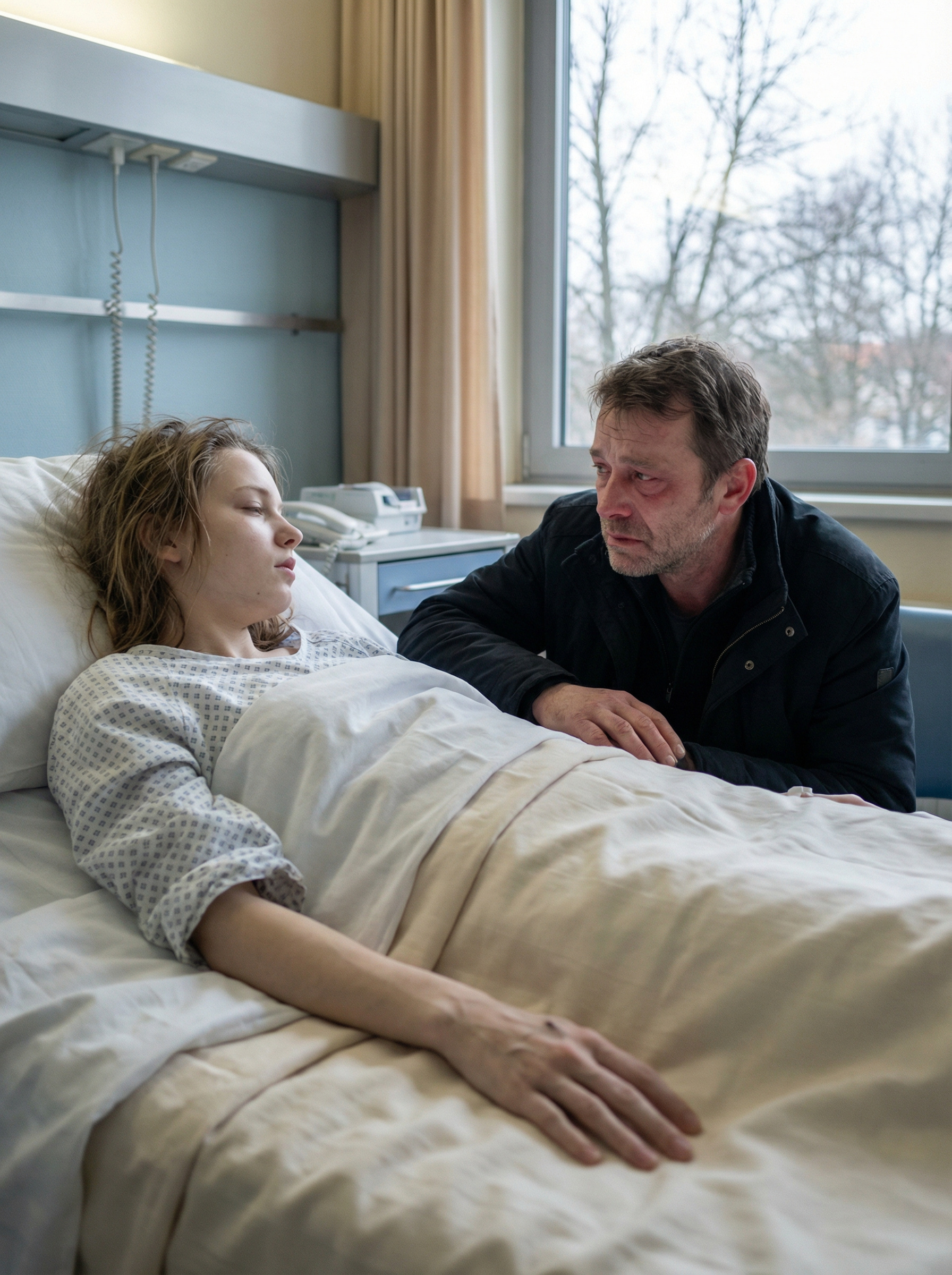 — Тату… — ледь чутно прошепотіла Ліза, з трудом повертаючи голову, немов навіть цей маленький жест давався їй з неймовірним зусиллям. Вона лежала в лікарняній палаті вже чотири довгих місяці. Хвороба, як тінь, невідступно повзла по її тілу, висмоктуючи з нього життя день за днем.