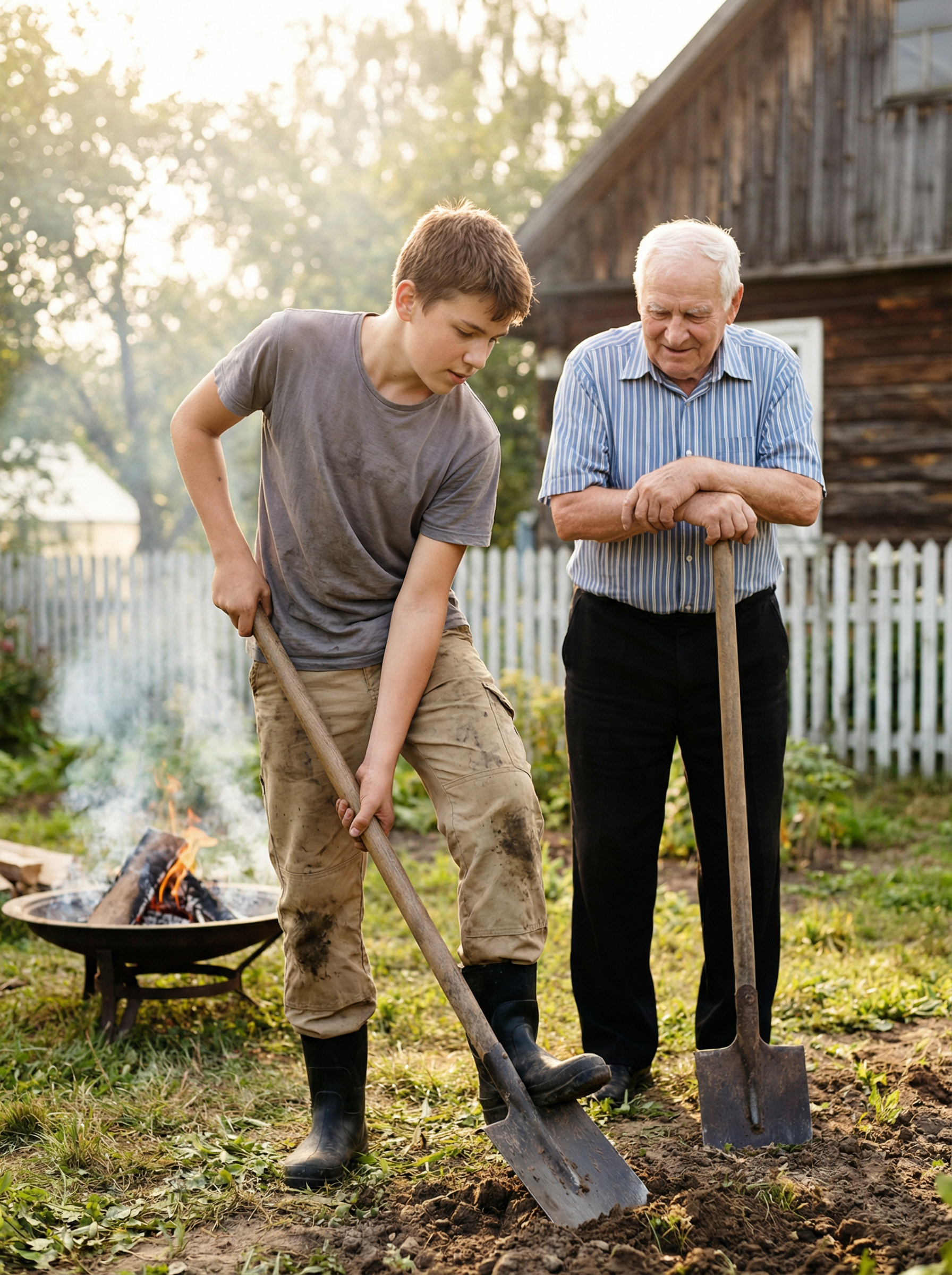 Дід Мирон запалив поминальну свічку біля фотографії дружини, присів на табурет і важко зітхнув… – Ось, Танюшо, тиждень тому минув сороковий день. Погано мені без тебе… – з гіркотою сказав він, – час мені слідом за тобою. Що мені тут робити? Та не судилося