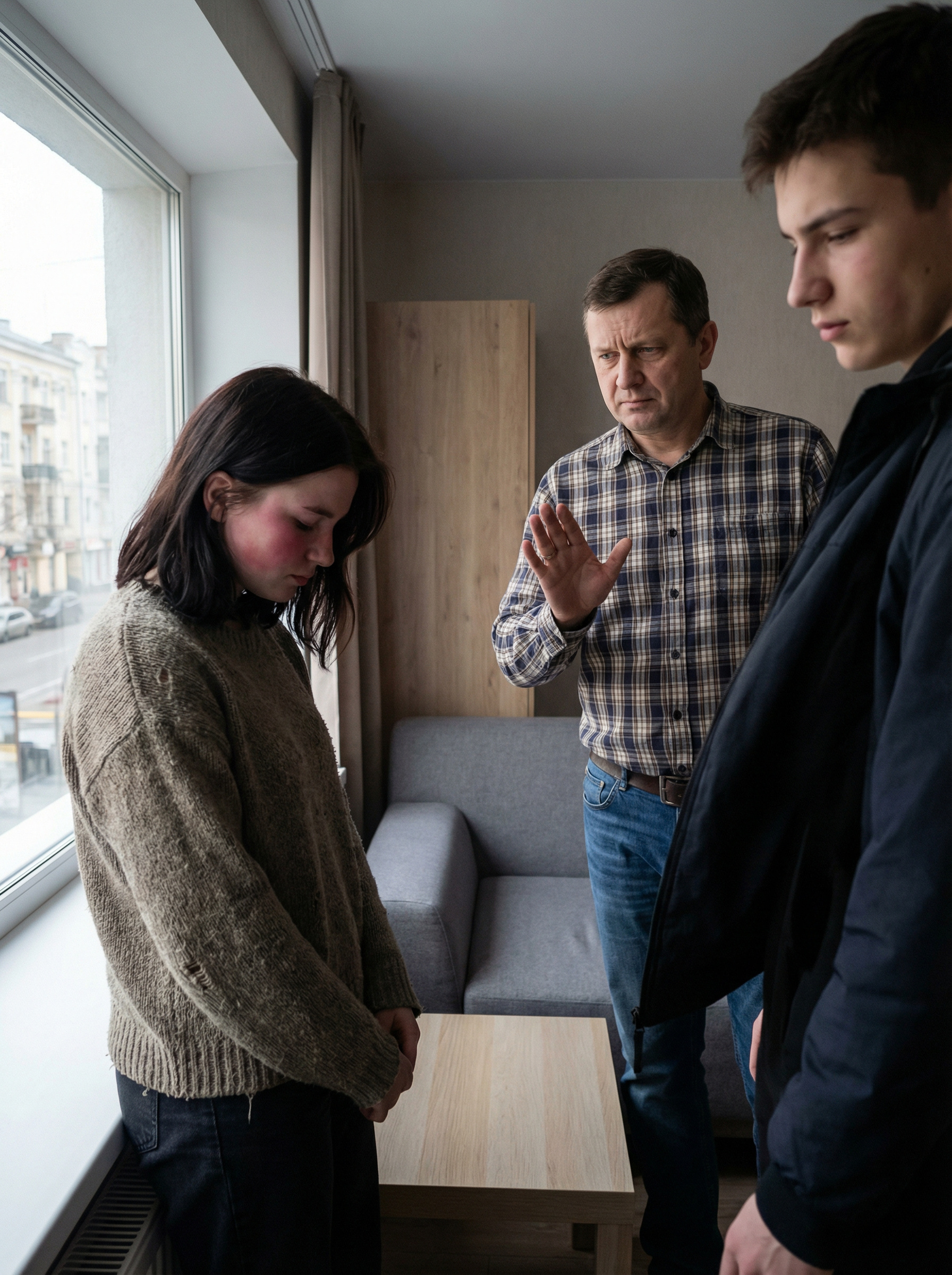 — Вадик сказав, що не завадило б скинути пару кілограмів. — потупилася Катя. — Вадик! Знову цей Вадик? Де ти тільки взяла цього… — тато не став продовжувати, побачивши, як гнівно спалахнули щоки дочки.  Хлопець йому відверто не подобався: зарозумілий, пихатий і надто випещений.