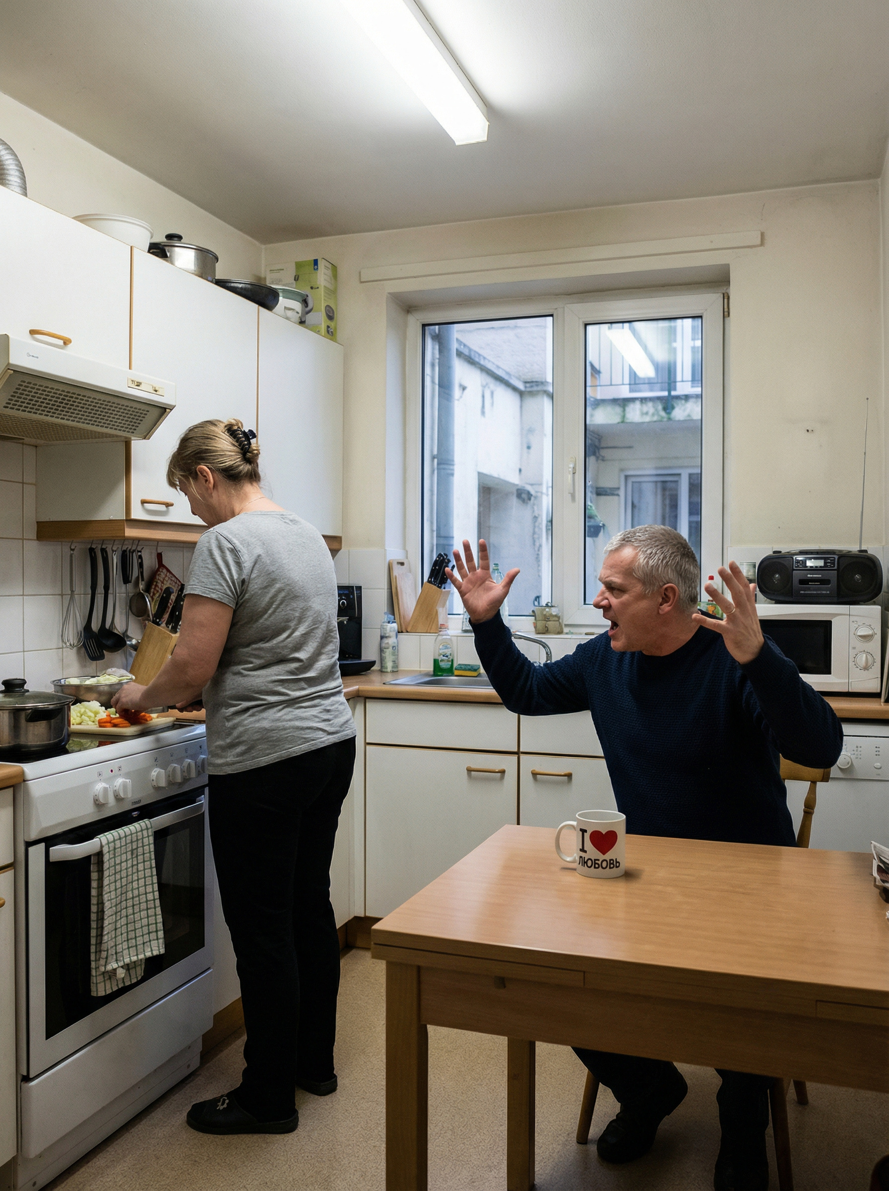 – Ти взагалі з дуба звалився?! Тобто твоїх батьків я впущу в свою квартиру, яка чекає на орендарів, а рідну дочку залишу без грошей? Типу, крутись, дочко, як хочеш! Так, чи що?