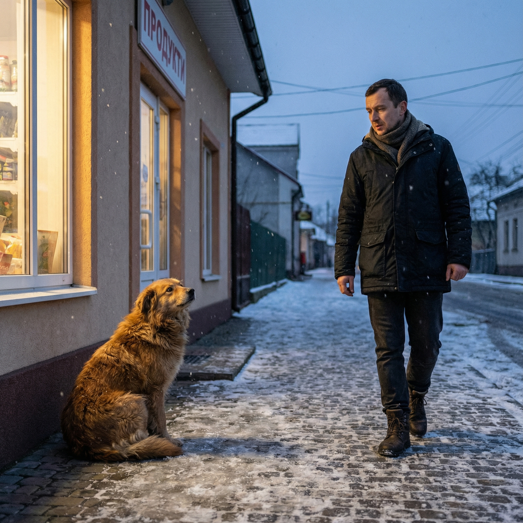 — Обставини не складаються. Їх створюють люди. Ви створили обставини, за яких кинули живу істоту на вулиці. А тепер хочете їх змінити, коли вам зручно