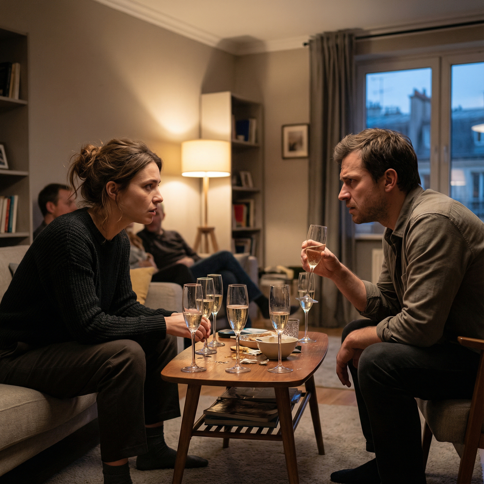 – Тебе що, Дмитро покинув? Ось так справи! Вони що всі сьогодні змовилися, чи що? Випивши ігристого, мимовільні компаньйони раптом різко подивилися один на одного, думаючи про те саме. – Слухай, Іро, ти теж про це подумала, так? – Запитав Володимир. – Так… Дуже дивно. Такі збіги трапляються рідко. – Вони багато спілкувалися останнім часом. Віка та твій Дмитро. Якісь розмови вели, питання вирішували наші вуличні… – А ось зараз ми це й перевіримо