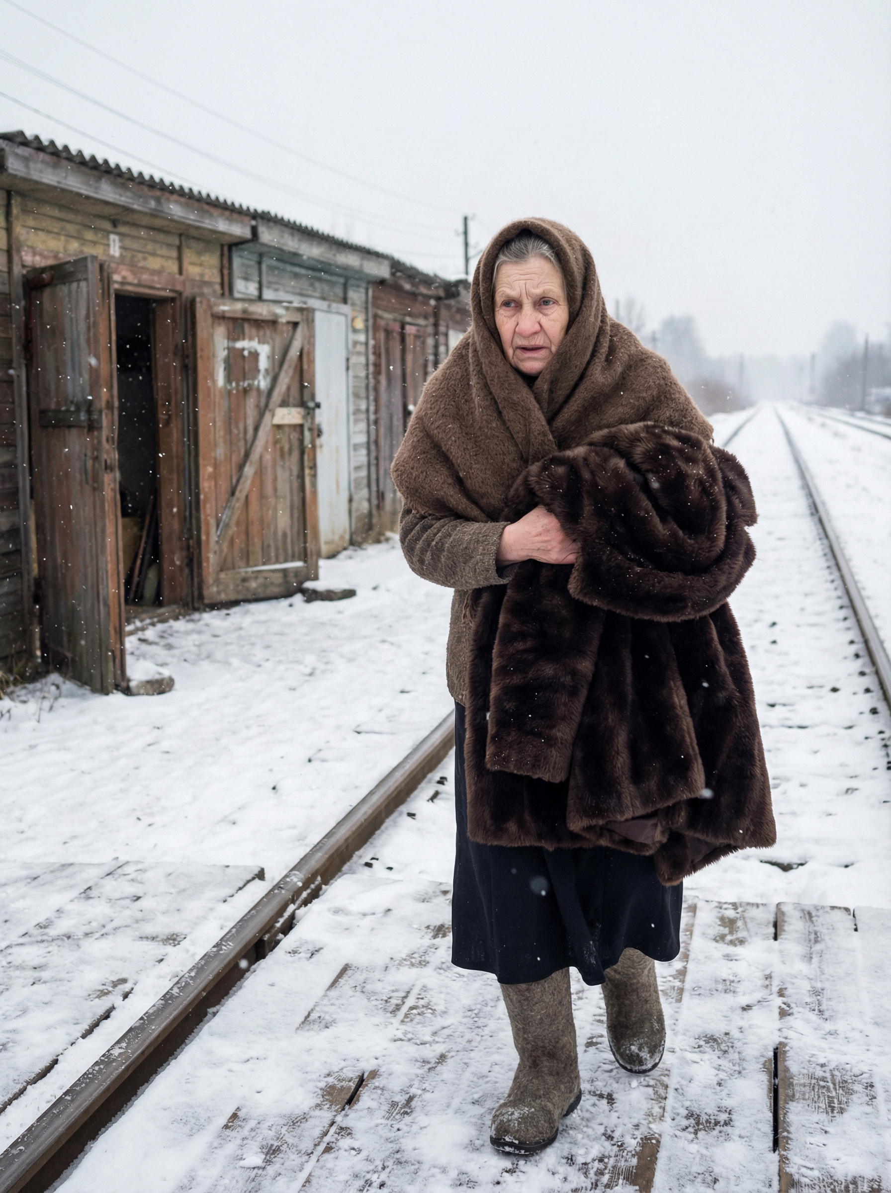 Юля працювала в санаторії, куди доводилося їздити на електричці.