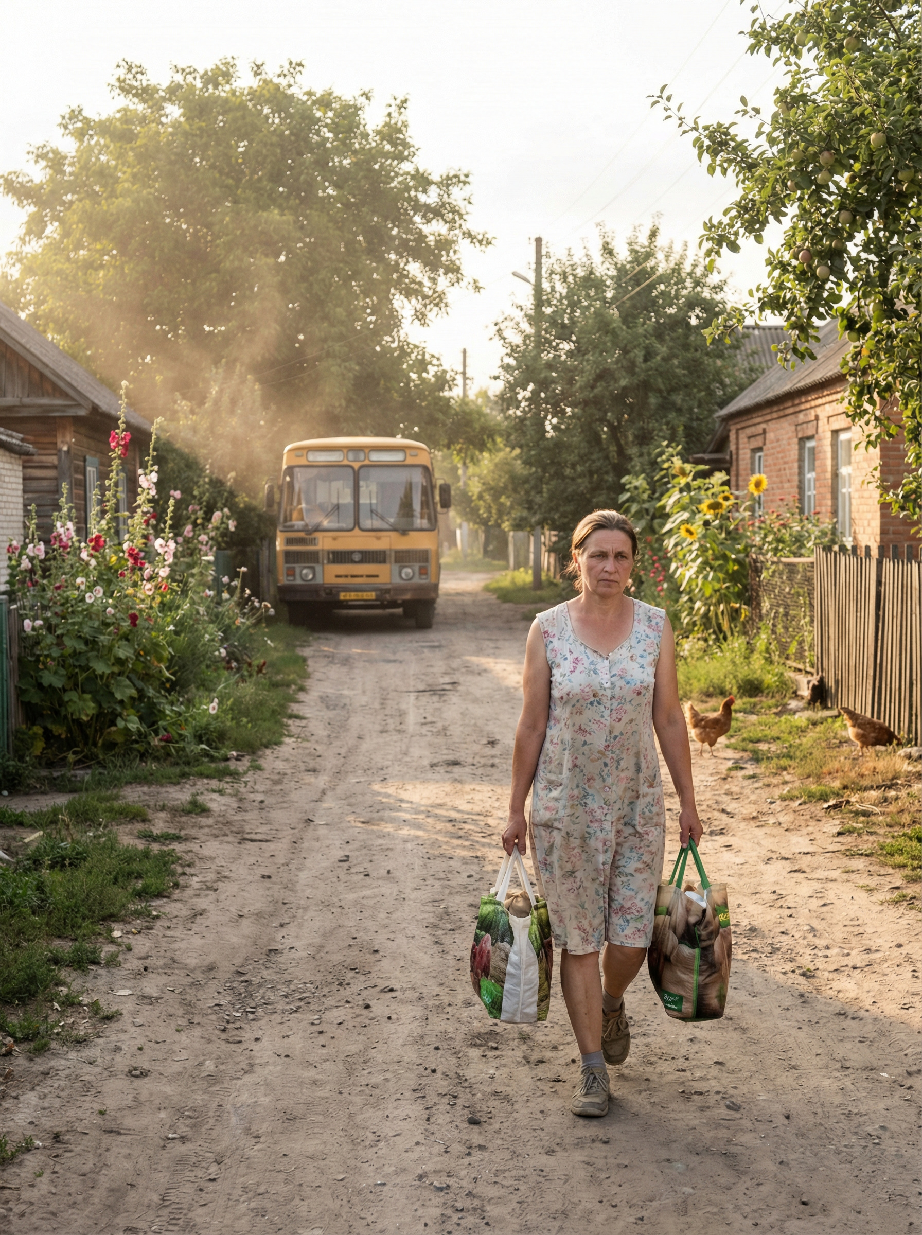 Юля вийшла з автобуса і з важкими сумками у руках вирушила до рідного будинку. – Я вдома, – гукнула вона відкривши двері. – Юля, доню! – всі кинулися їй назустріч. – А ми відчували, що ти приїдеш! Увечері, коли всі сиділи за великим сімейним столом, хтось постукав у двері. – Сусіди, напевно, привітати зайшли, – мама знизала плечима і пішла відкривати двері. Повернулася вона не одна а з «гостями». Юля глянула на людей, які увійшли у кімнату і не повірила своїм очам