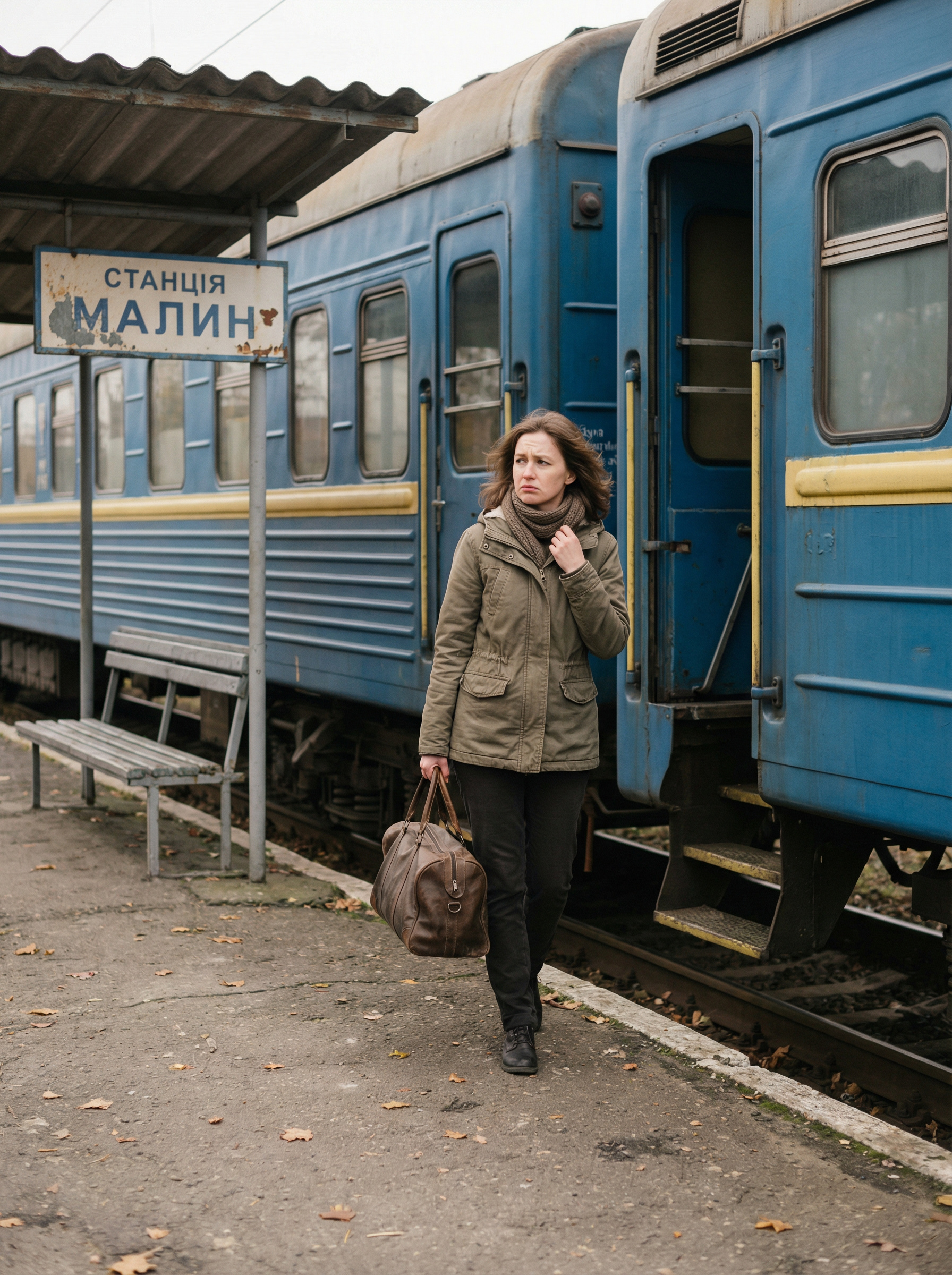 Ірина вийшла з вагона поїзда і озирнулась на всі боки. Її чоловіка Олега ніде не було. Ніхто її не зустрічав… – Ну не перетрудився б, – подумала вона. – Міг би й приїхати на вокзал! Ірина дістала з сумочки телефон і набрала чоловіка. Але Олег чомусь не відповідав… Ірина зітхнула, взяла свою валізу і поїхала додому. Вона відкрила двері своїм ключем і застигла від здивування. В коридорі на поличці не було чоловічого взуття! Ірина здивовано зайшла в кімнату і раптом побачила на столику записку. Вона прочитала її і аж присіла від несподіванки