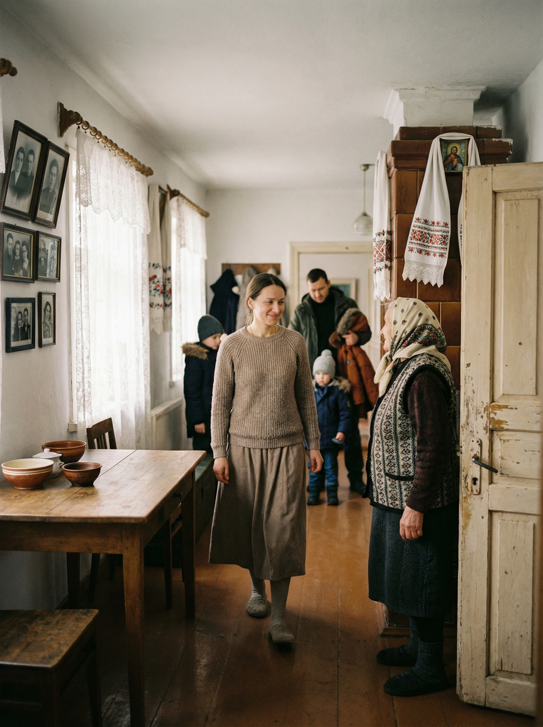 Катя з сім’єю заїхали в гості до бабусі. Поки діти та чоловік знімали верхній одяг в коридорі, Катя підійшла до старенької жінки. – Тримай, бабусю! – Катя простягла пакет. – Це тобі! – Що це? – здивувалася бабуся Олена. – Сюрприз, подивись. Я думаю тобі сподобається, – усміхнулася Катя. Бабуся Олена розкрила пакет, заглянула всередину, і в розпачі опустилася на стілець. – Тобі що не сподобалося? – запитала внучка. – Катю, я ж тебе просила! Я ж тебе так просила…, – сумно повторювала бабуся. Катя здивовано дивилася на бабусю, не розуміючи, як їй реагувати на таке