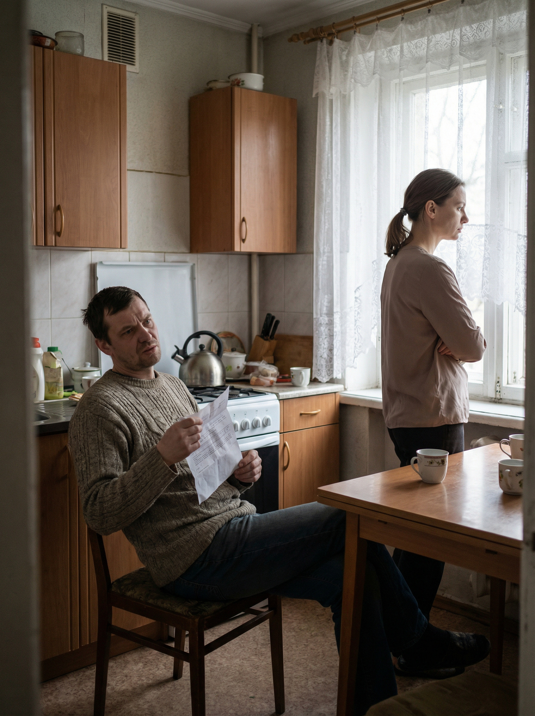 Якщо вона смажила на вечерю м’ясо, то Стас говорив, що передумав. І хоче риби. Або курки. Не важливо. Головне, не те, що було приготовлено. Коли Ліза спробувала заперечити, що питала його про вечерю заздалегідь, Стас пояснив їй, що «якщо щось не подобається — валіза, вокзал, мама»